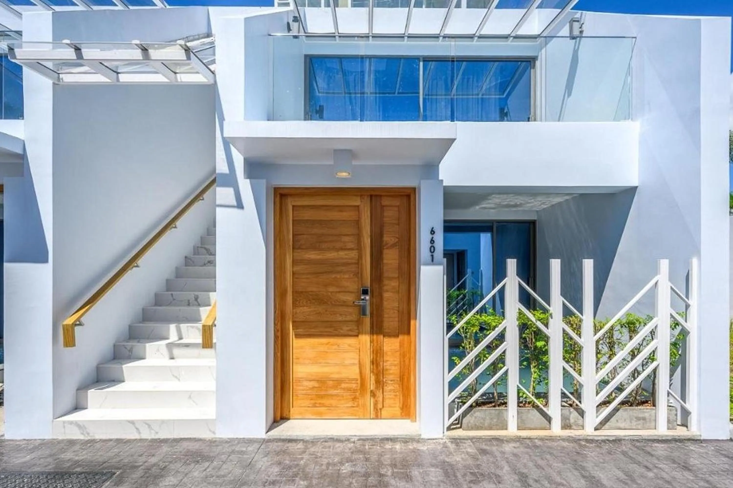 Property building in The Beachfront Hotel Phuket