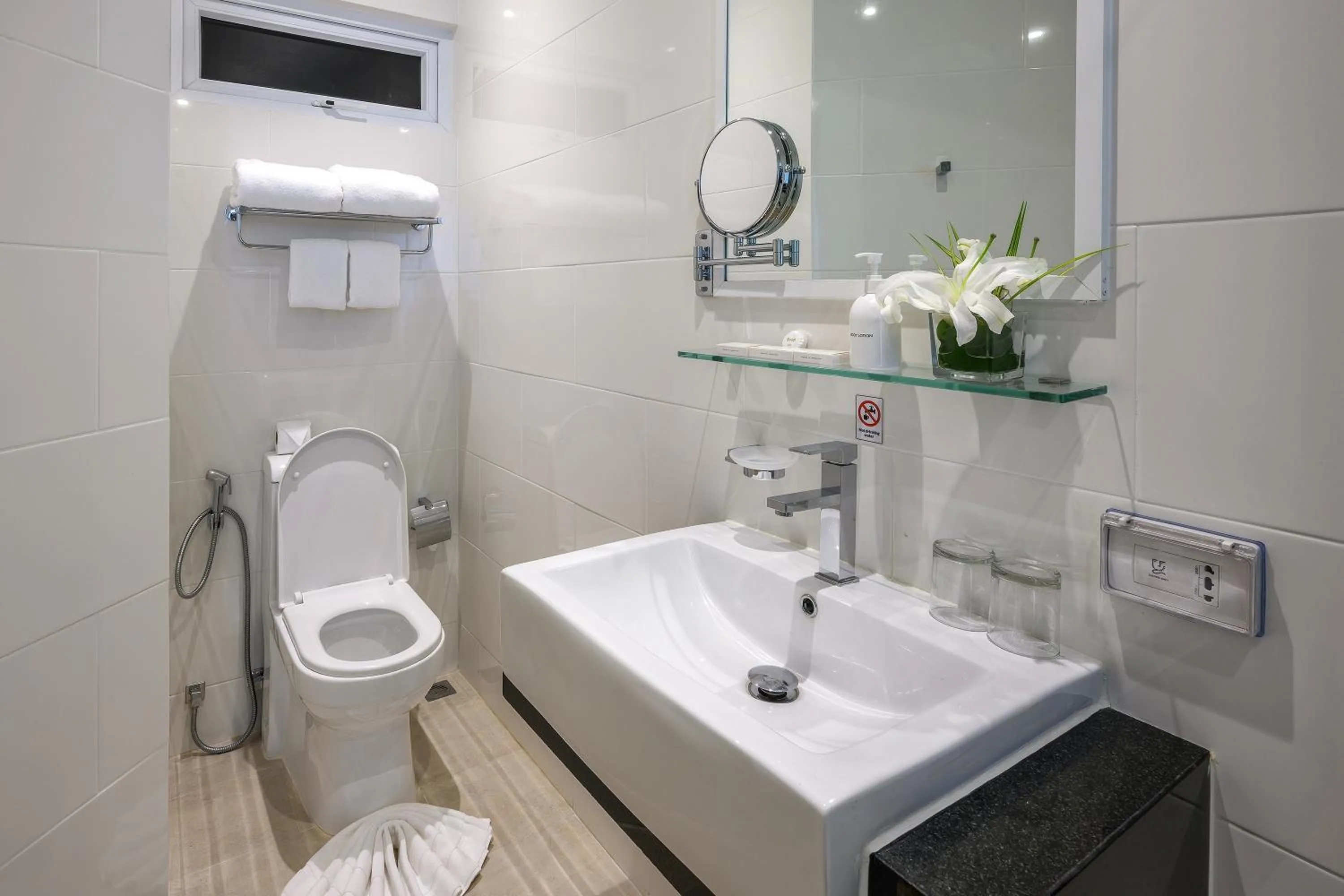 Bathroom in The Beachfront Hotel Phuket