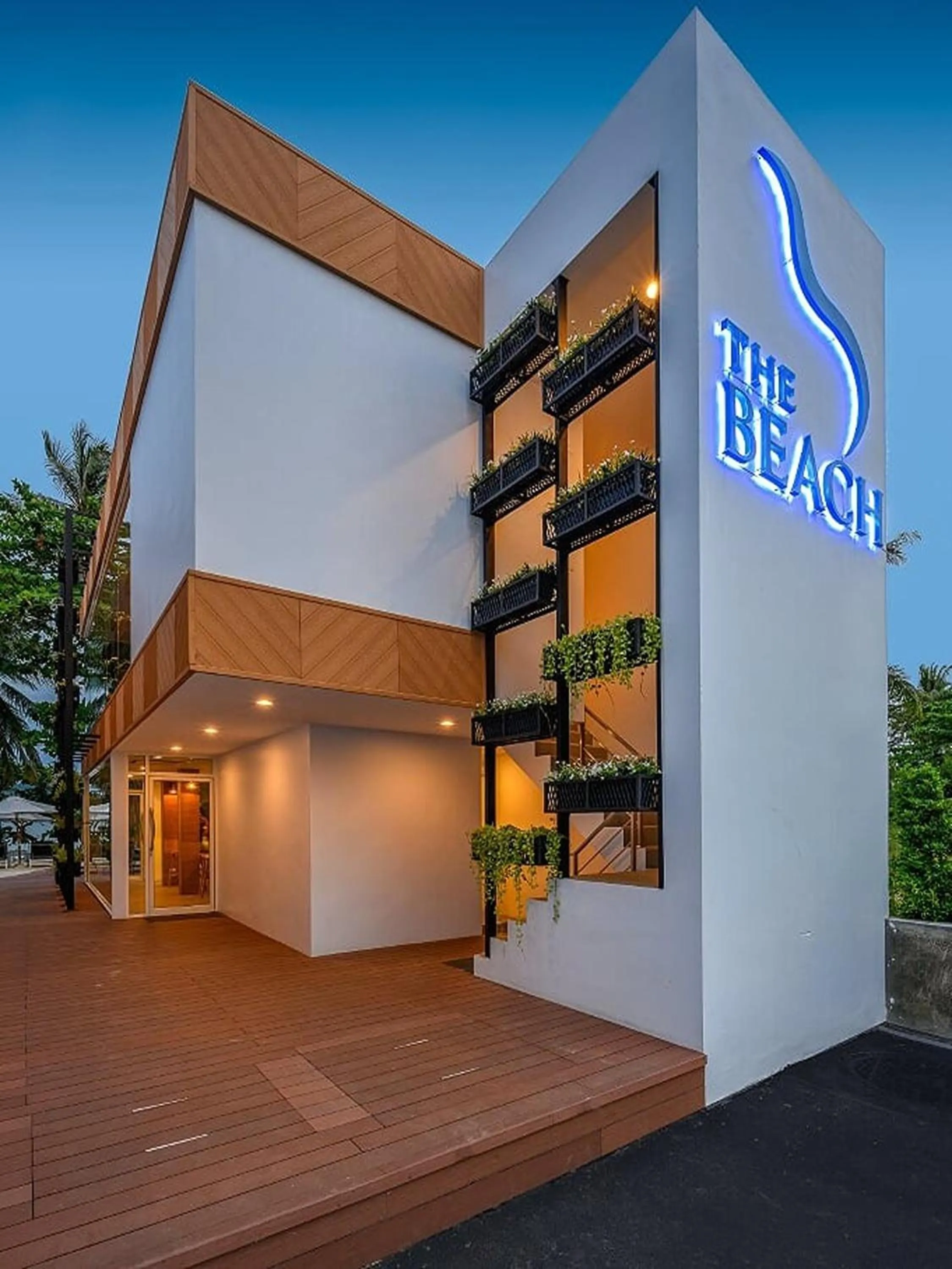 Property building in The Beachfront Hotel Phuket