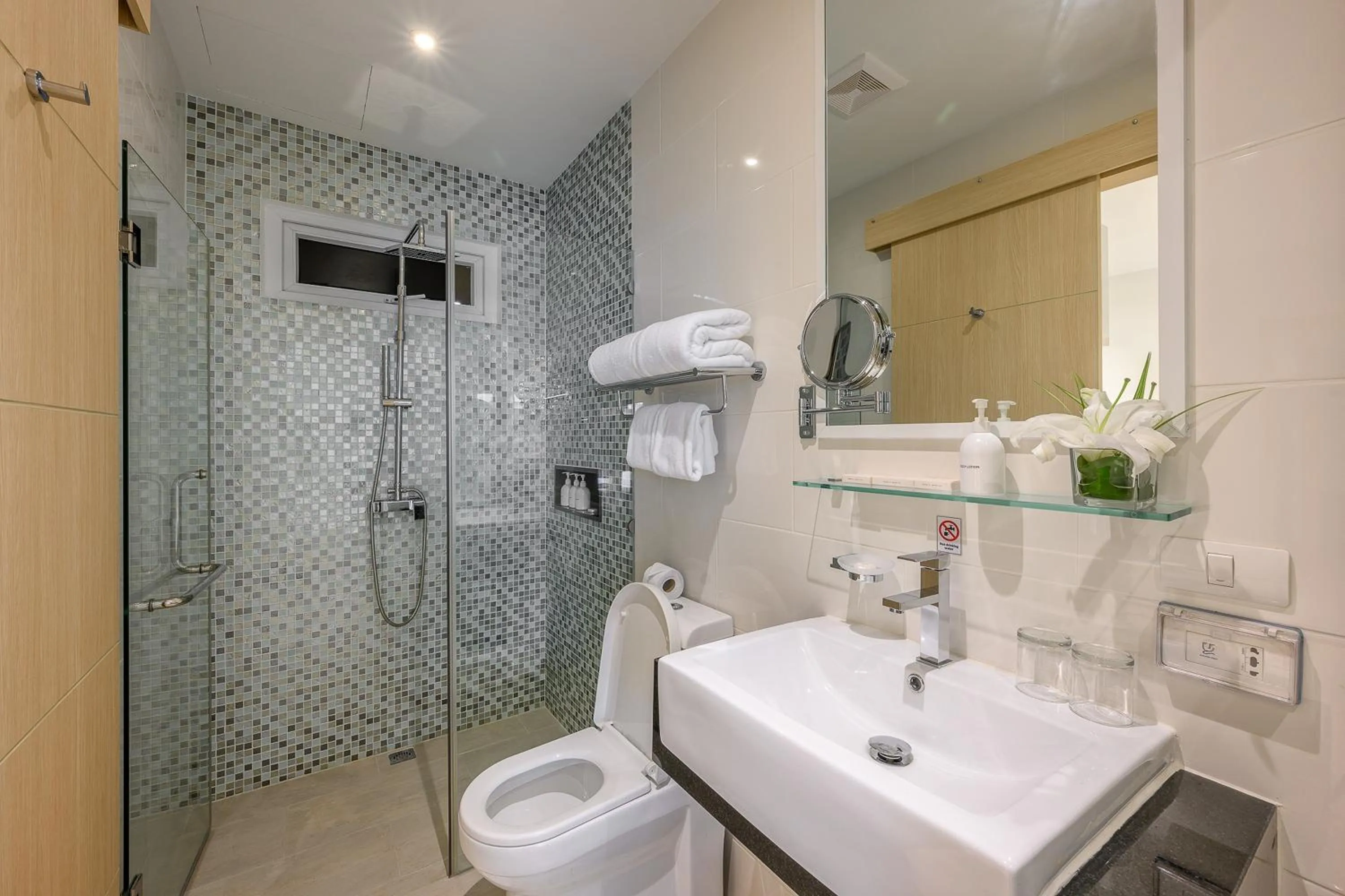 Bathroom in The Beachfront Hotel Phuket