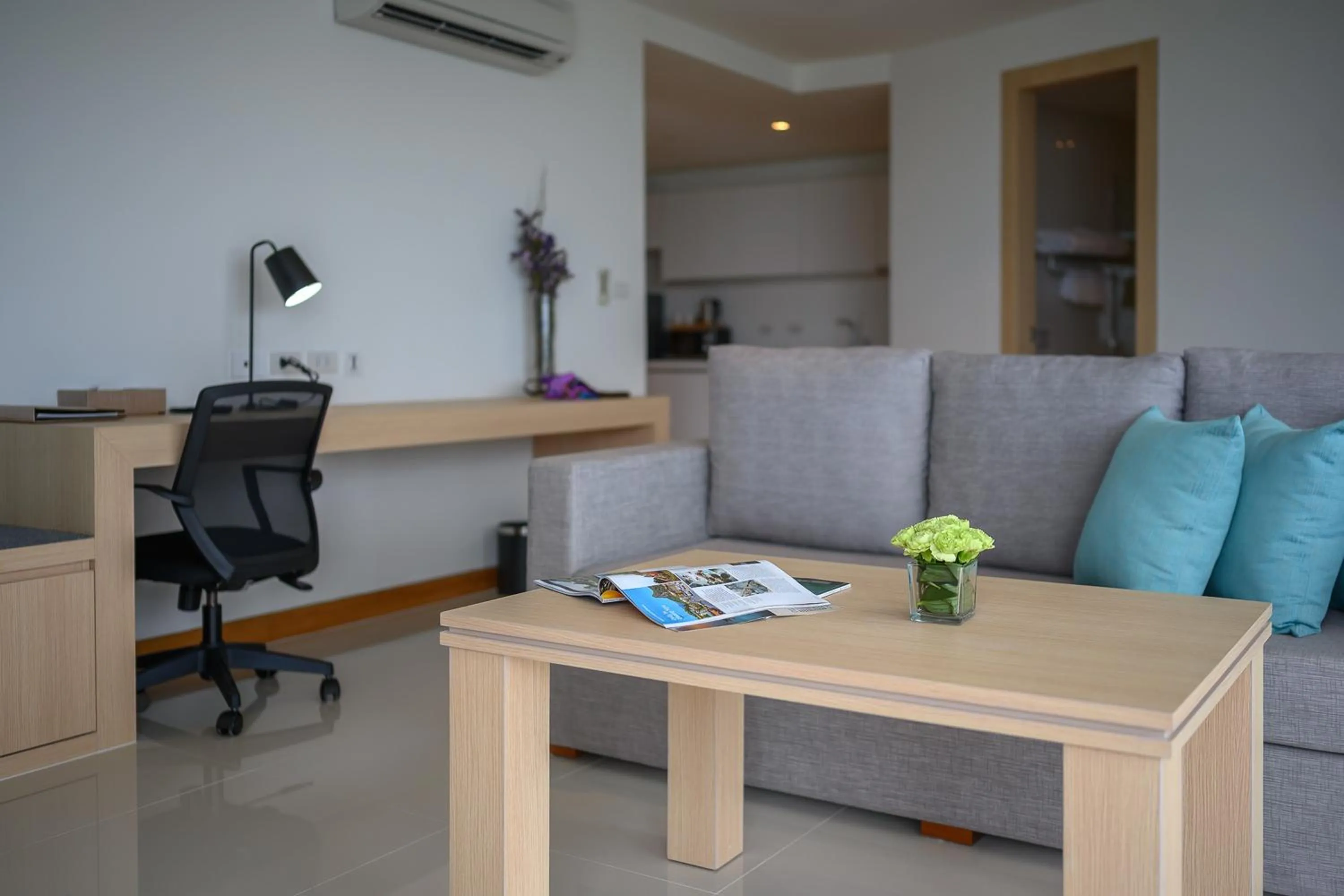 Seating area in The Beachfront Hotel Phuket