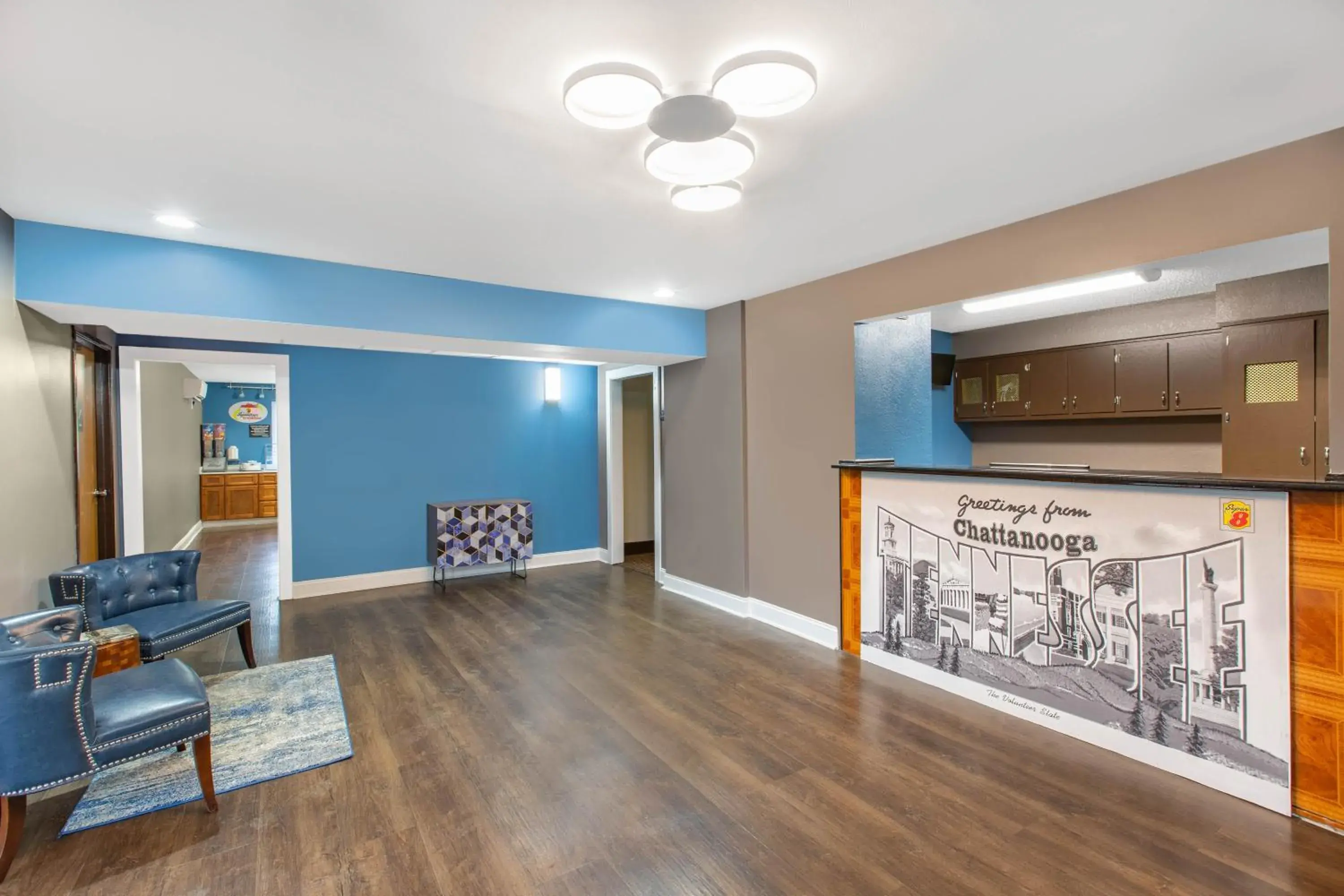 Lobby or reception in Super 8 by Wyndham Chattanooga Lookout Mountain TN Lobby or reception in Super 8 by Wyndham Chattanooga Lookout Mountain TN