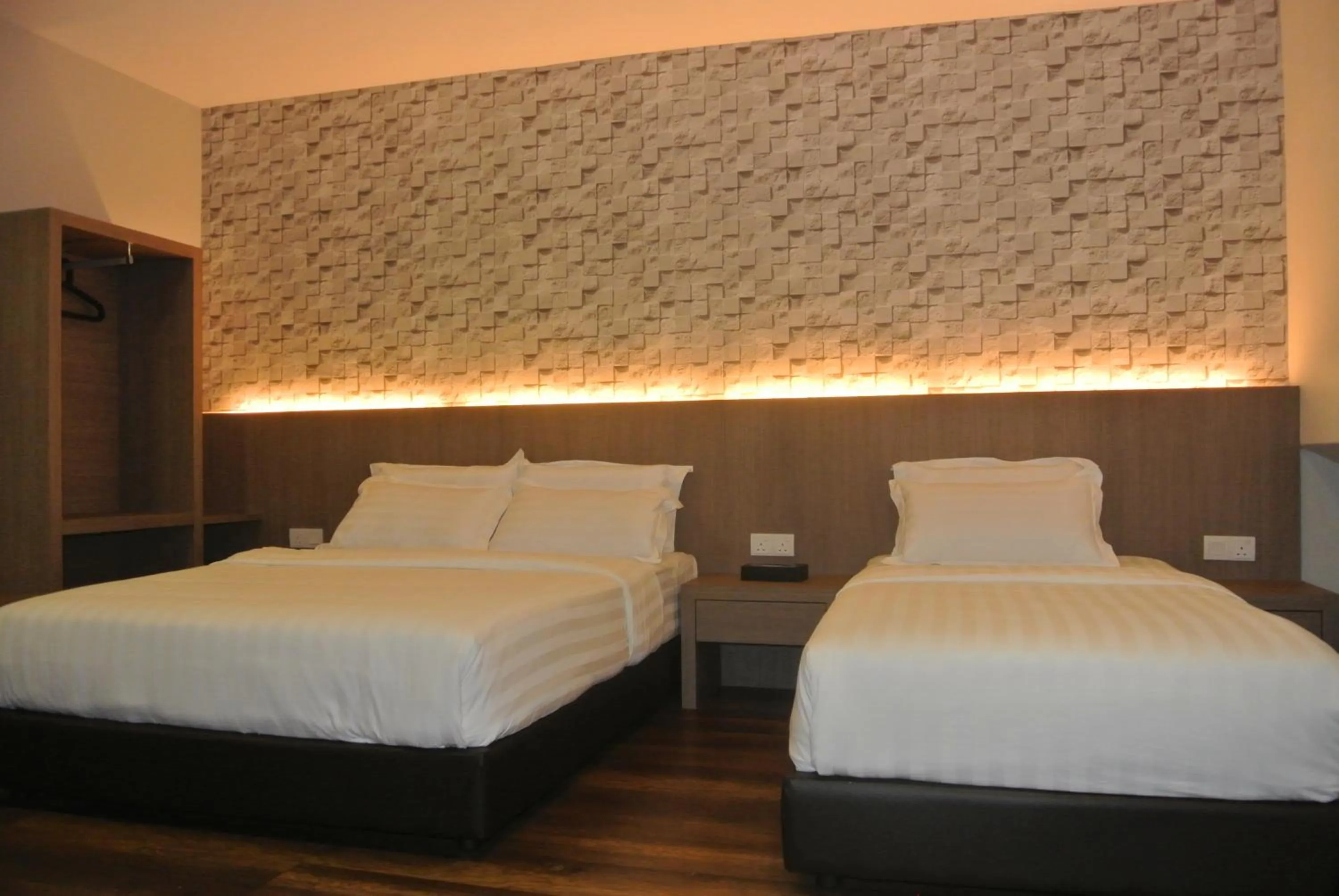 Bed in Riverside Boutique Hotel