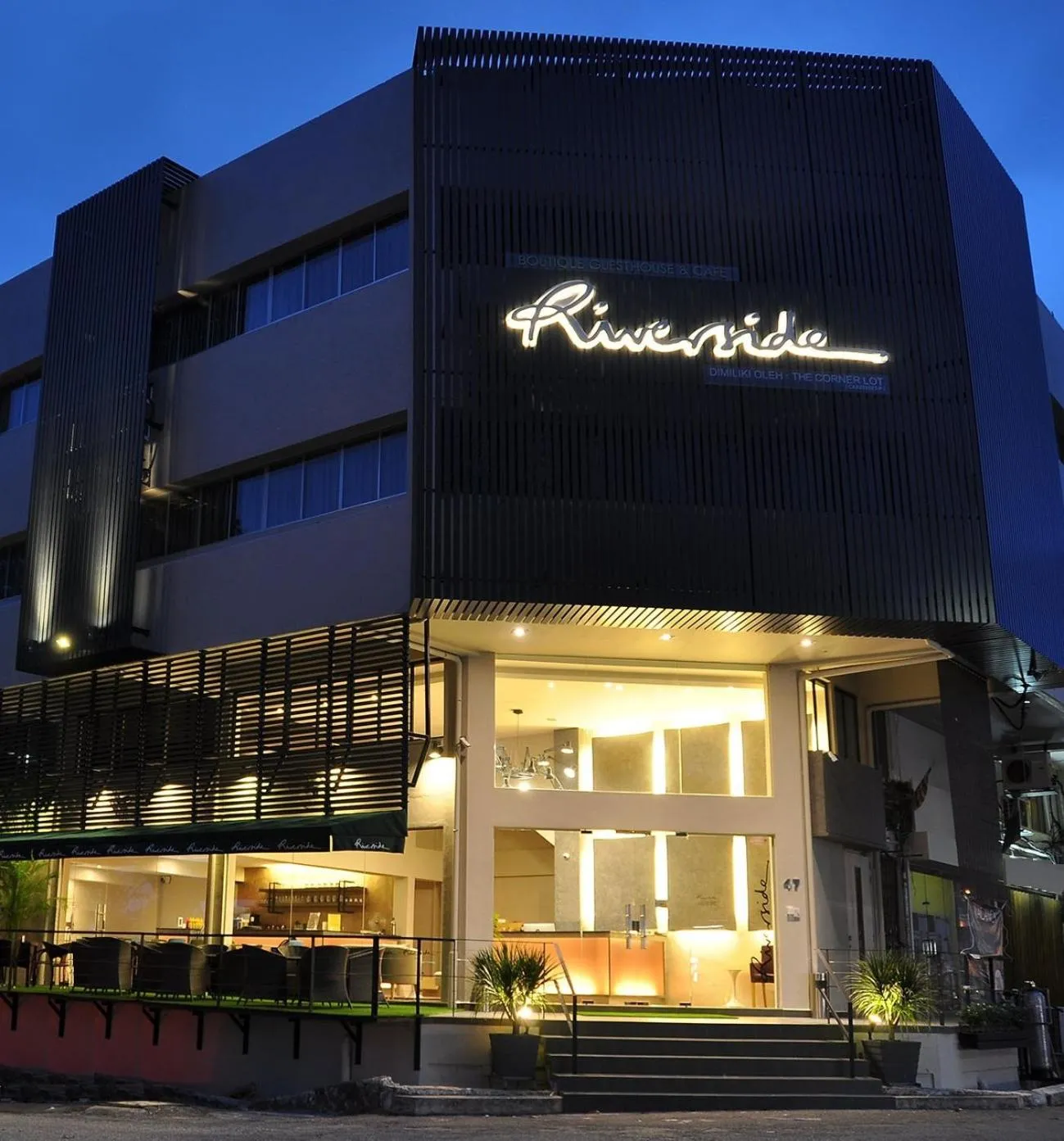 Property building in Riverside Boutique Hotel