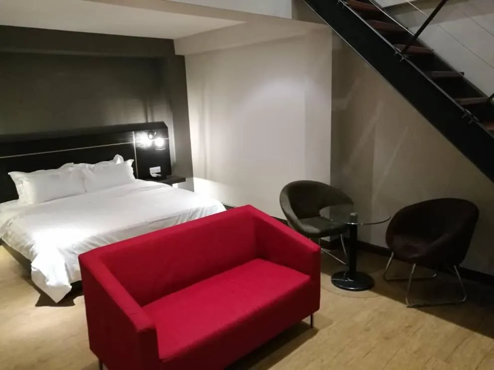 Bed in Riverside Boutique Hotel