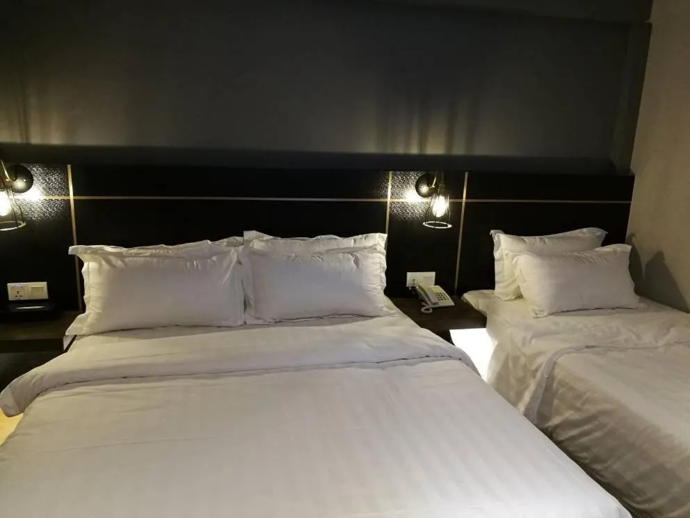 Bed in Riverside Boutique Hotel