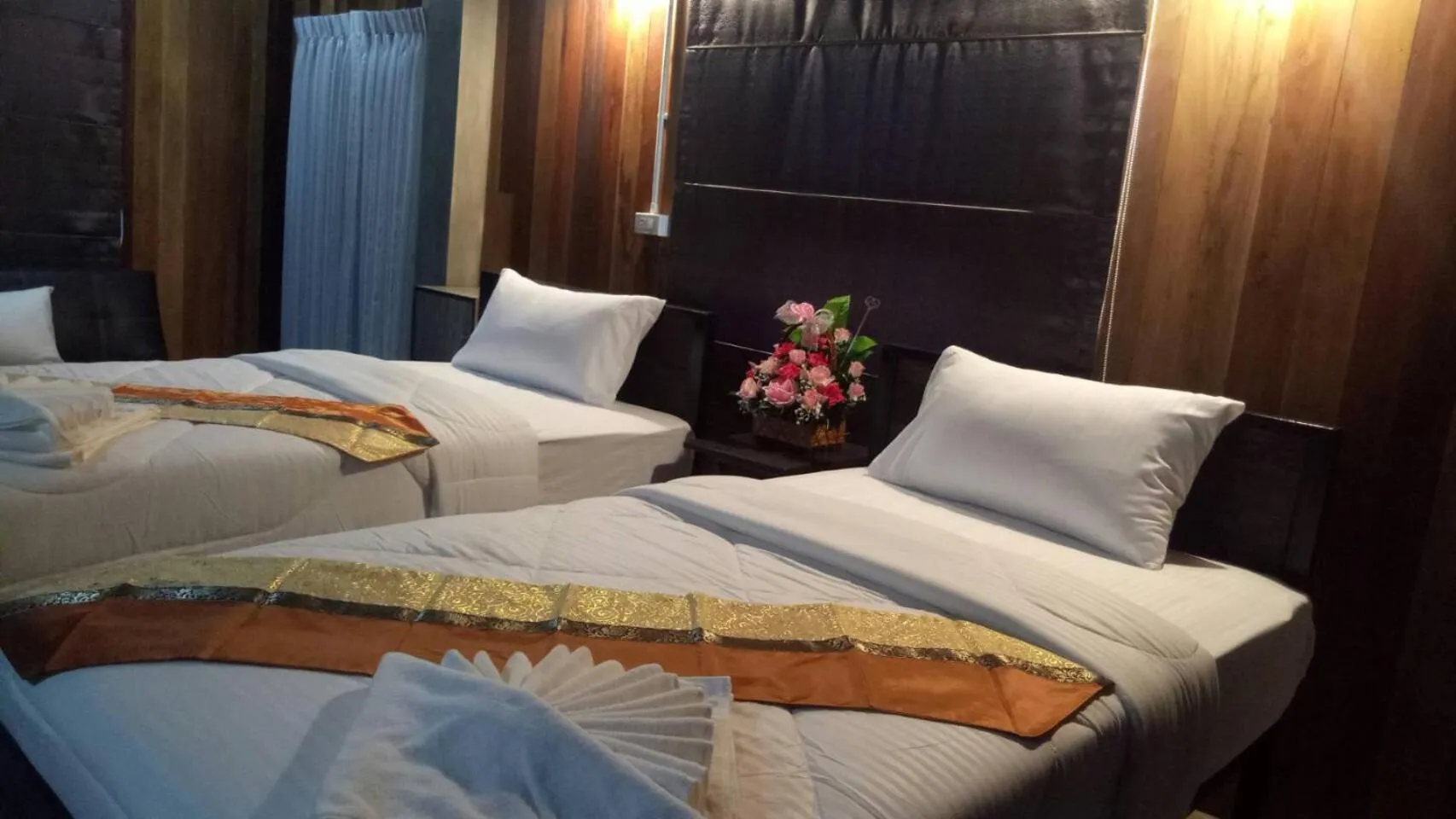 Bed in BAAN9NAN Guest Home in Nan City