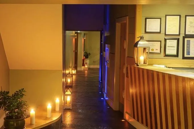 Lobby or reception in Hotel Doolin