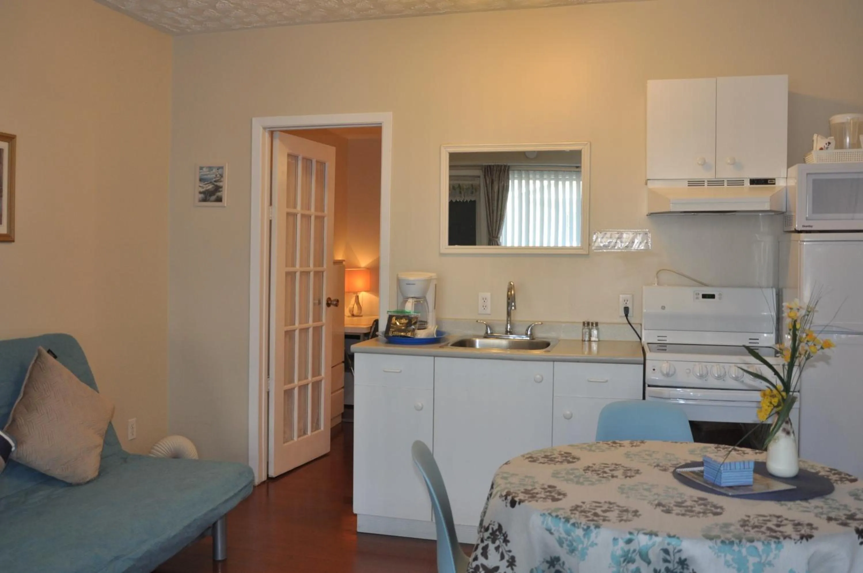 Dining area in Motel Bel-Eau