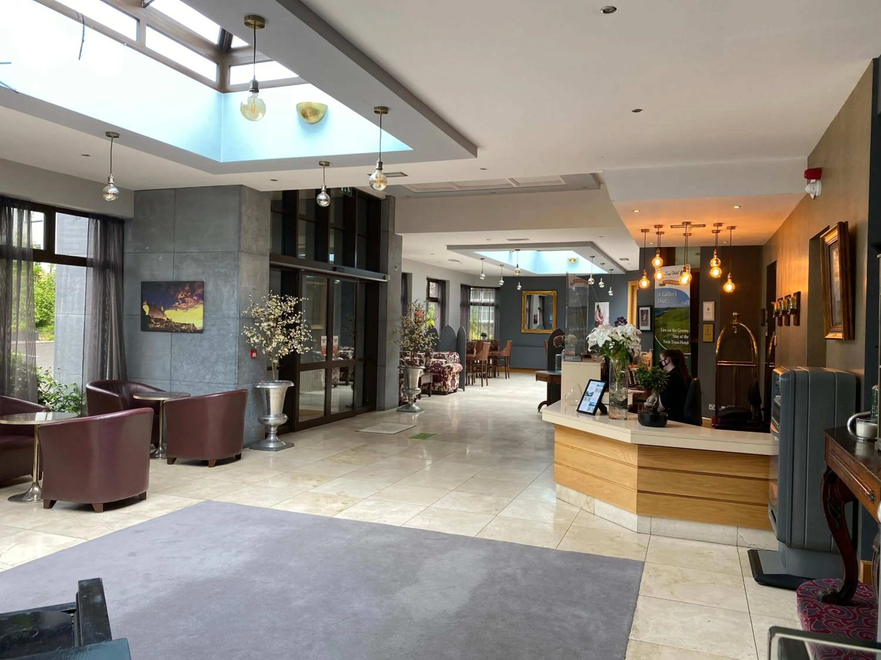 Lobby or reception in Twin Trees Hotel & Leisure Club
