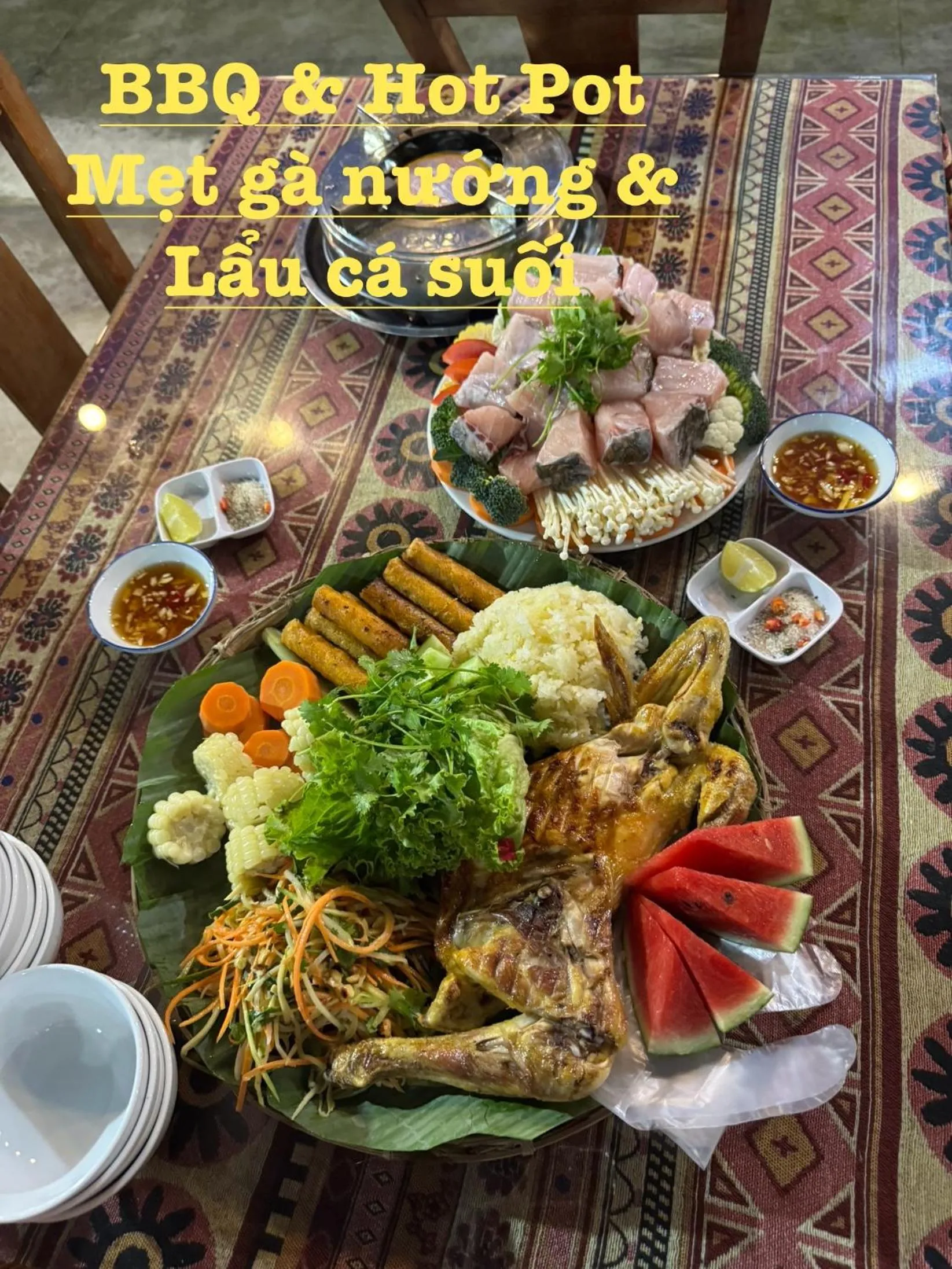 Food and drinks in Funny Monkeys Homestay