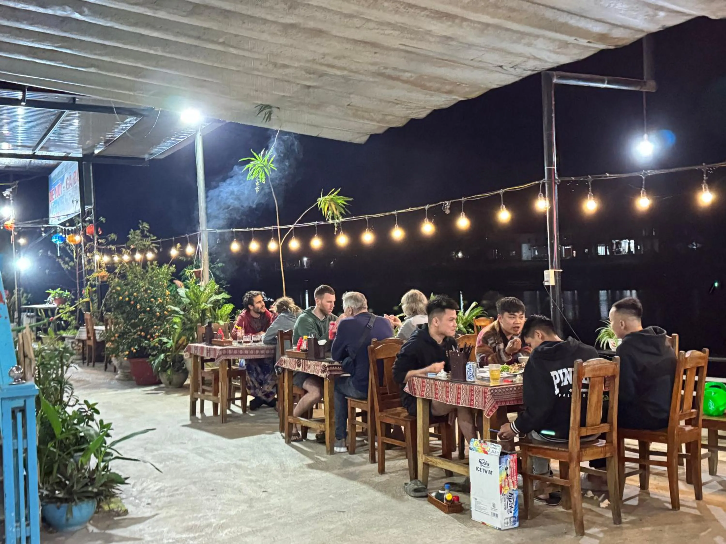 Patio in Funny Monkeys Homestay