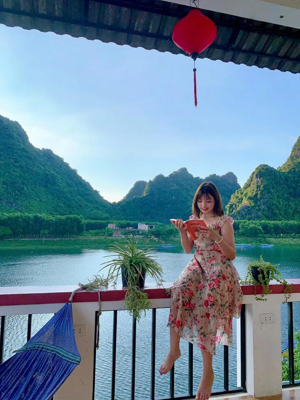 Balcony/Terrace in Funny Monkeys Homestay