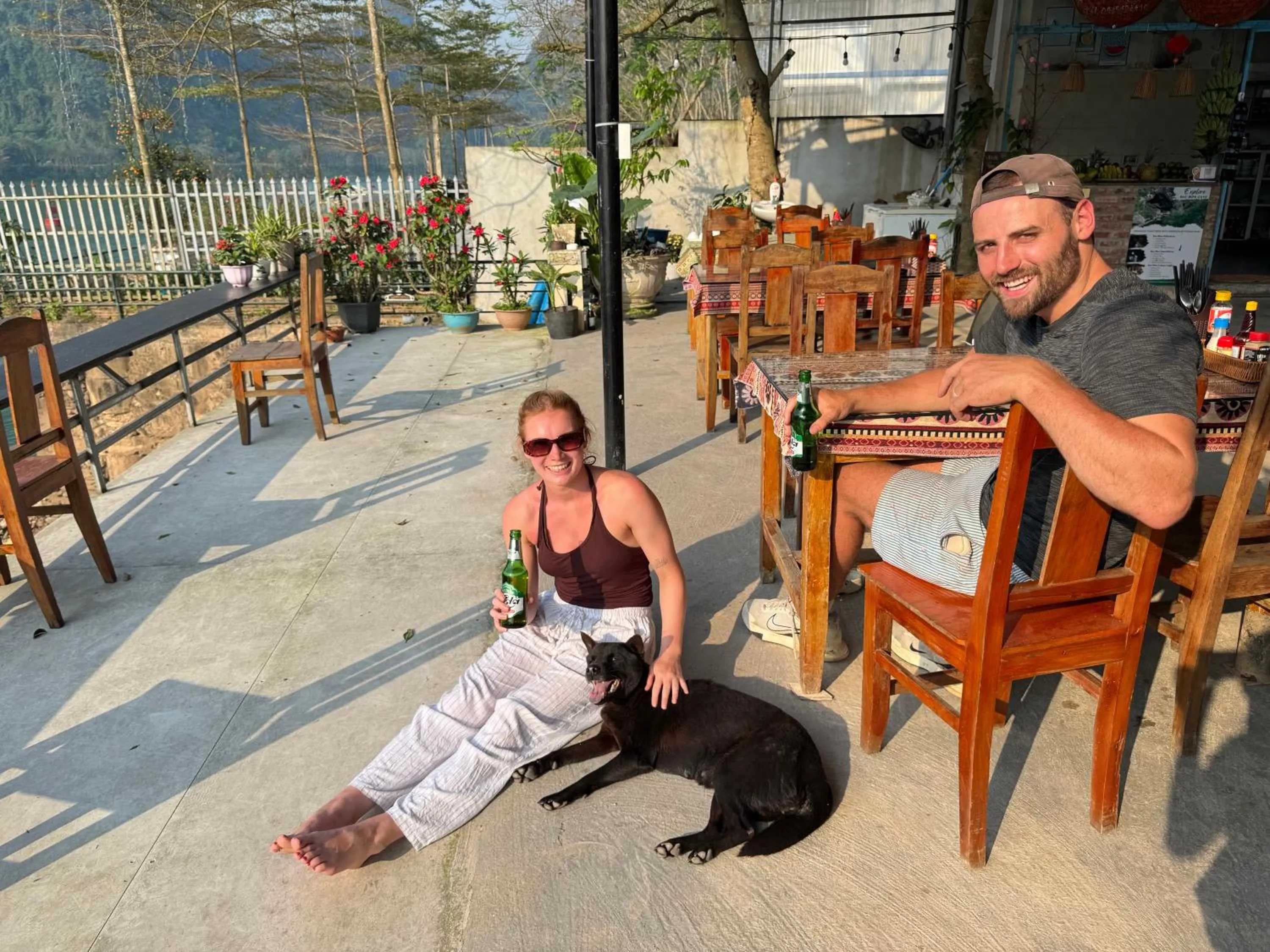 People in Funny Monkeys Homestay