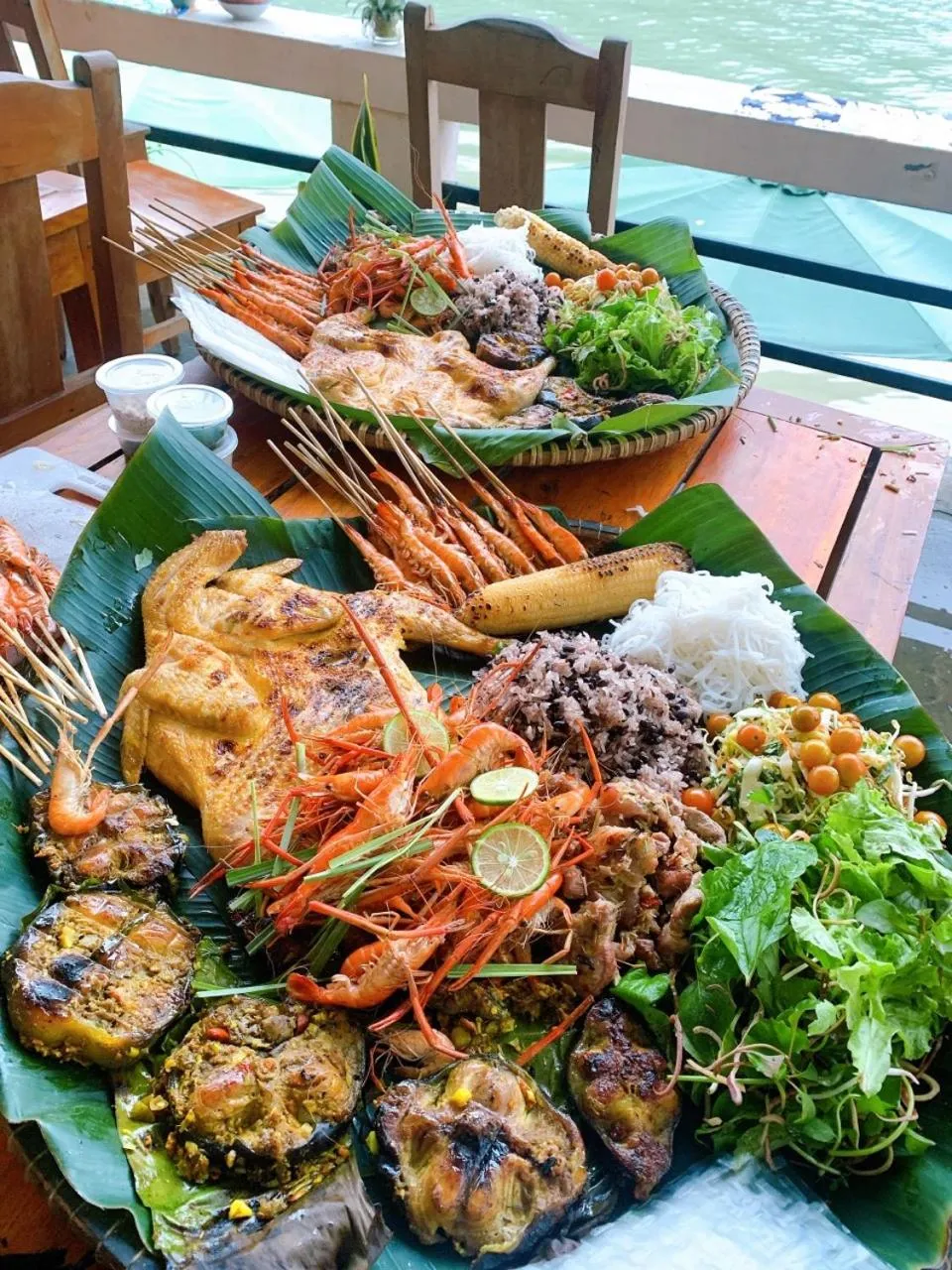 Food in Funny Monkeys Homestay