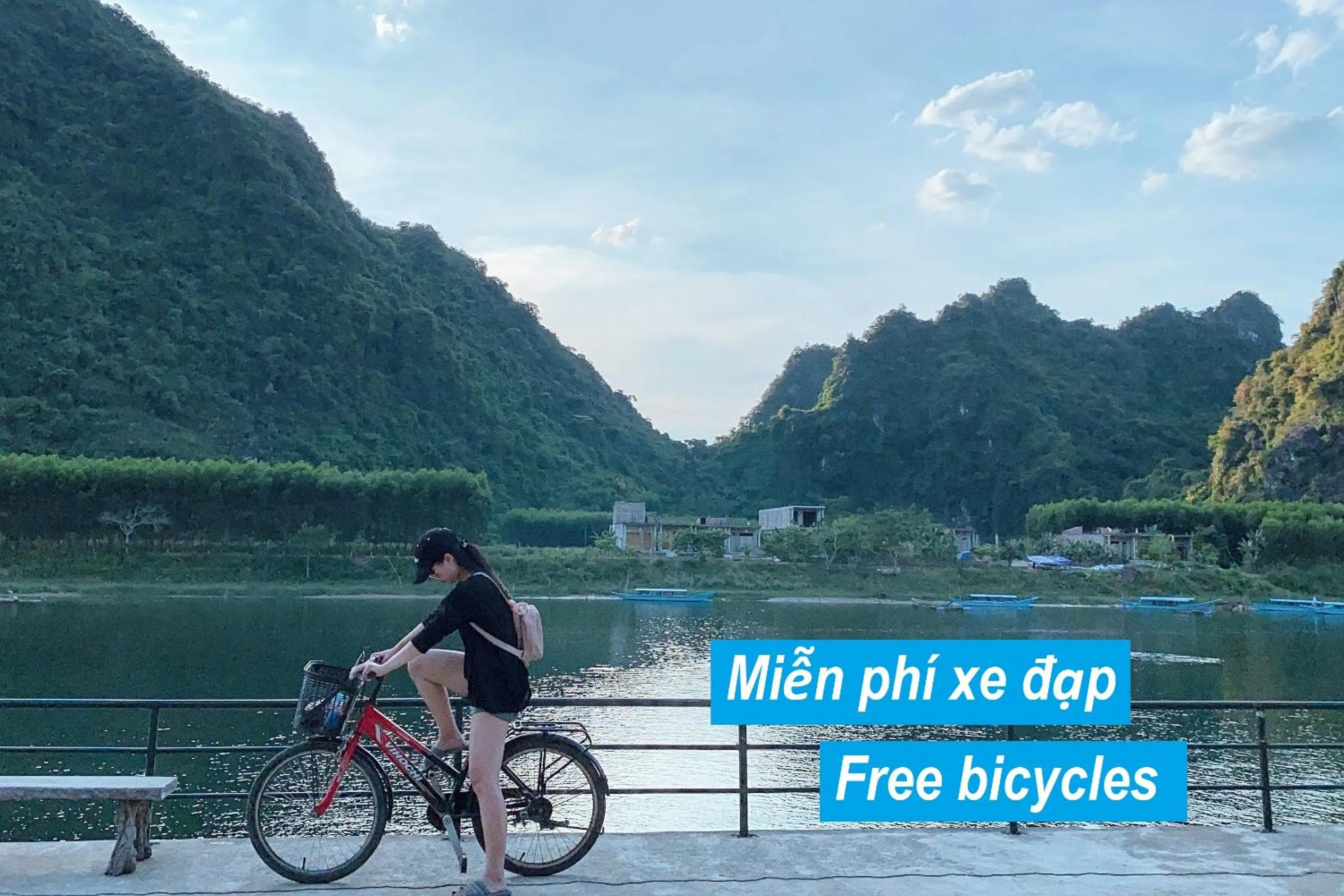 Cycling in Funny Monkeys Homestay