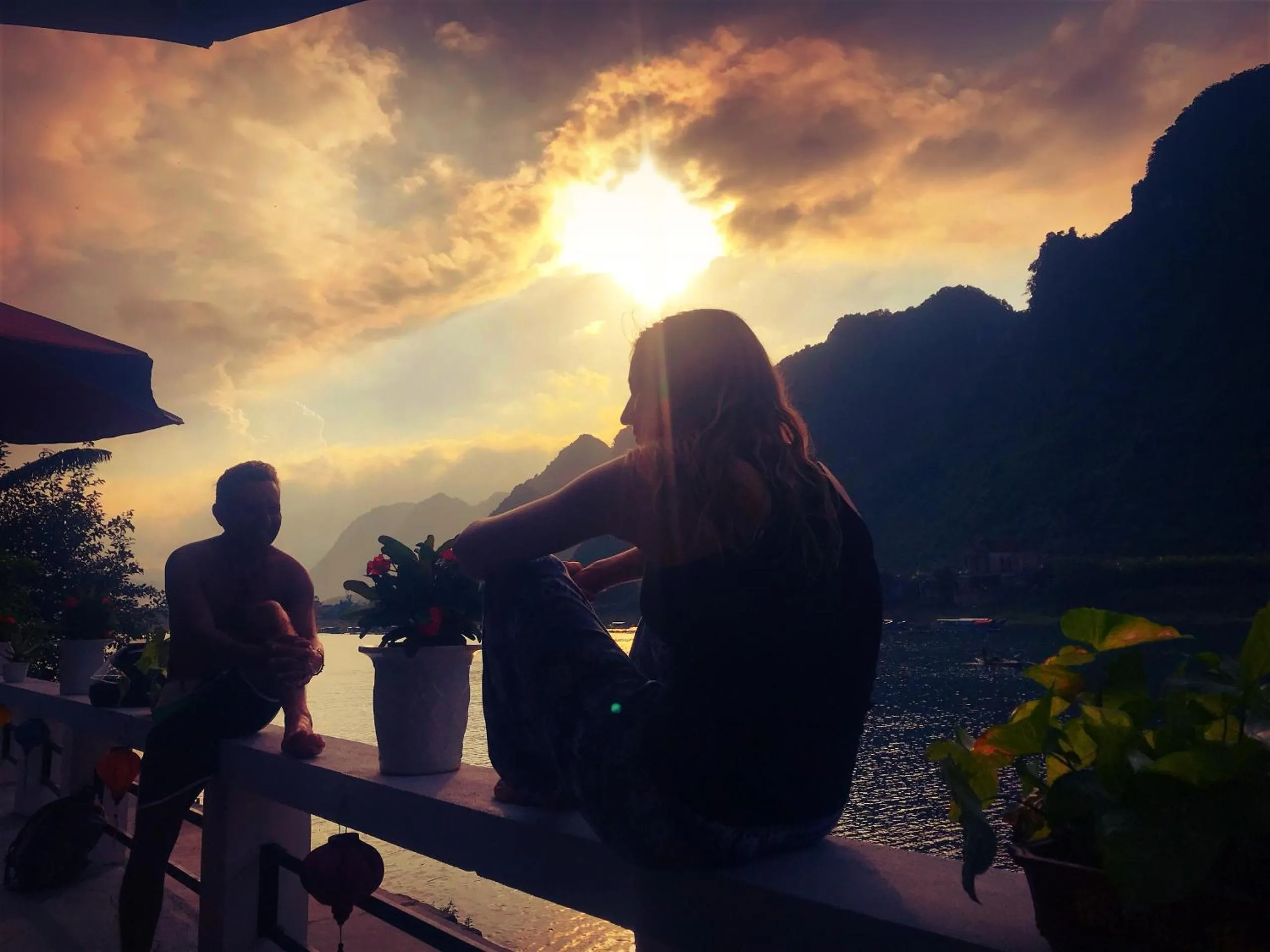 Natural landscape in Funny Monkeys Homestay