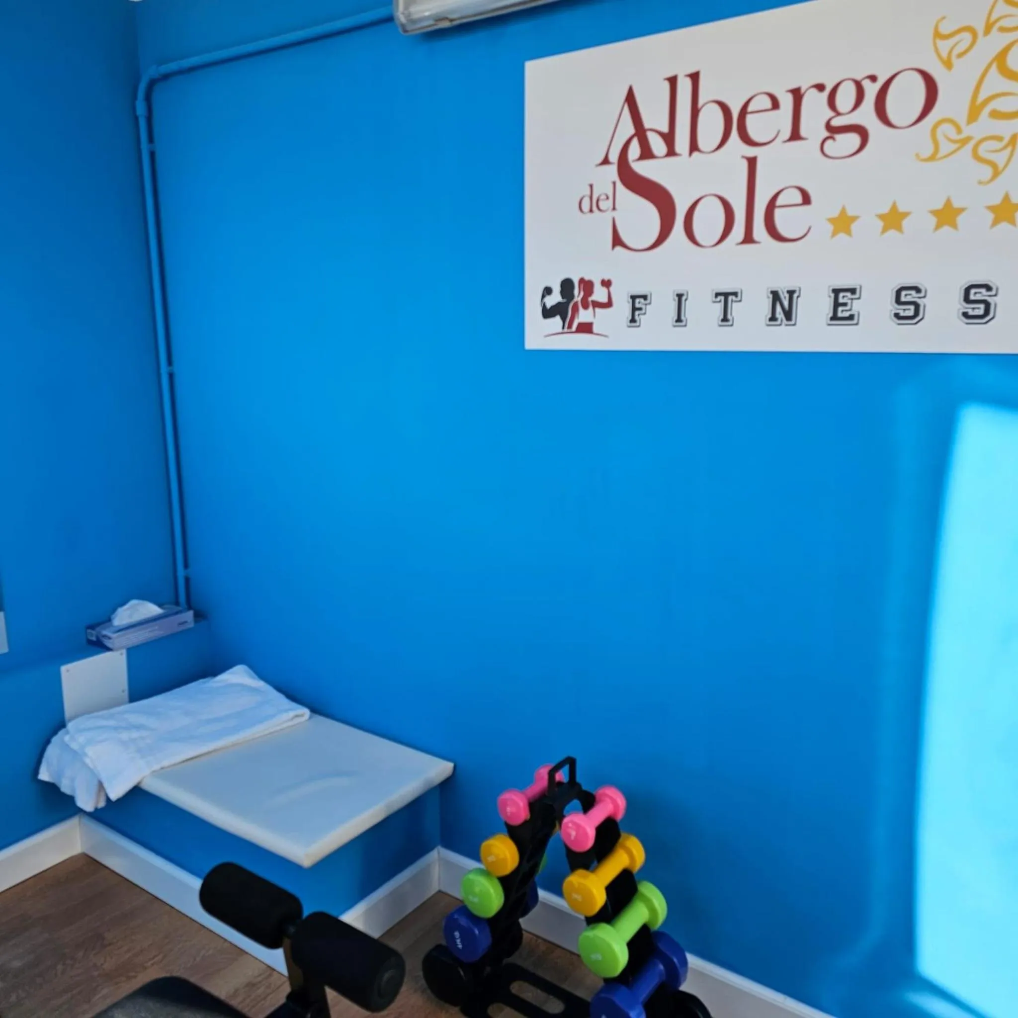 Fitness centre/facilities in Albergo Del Sole