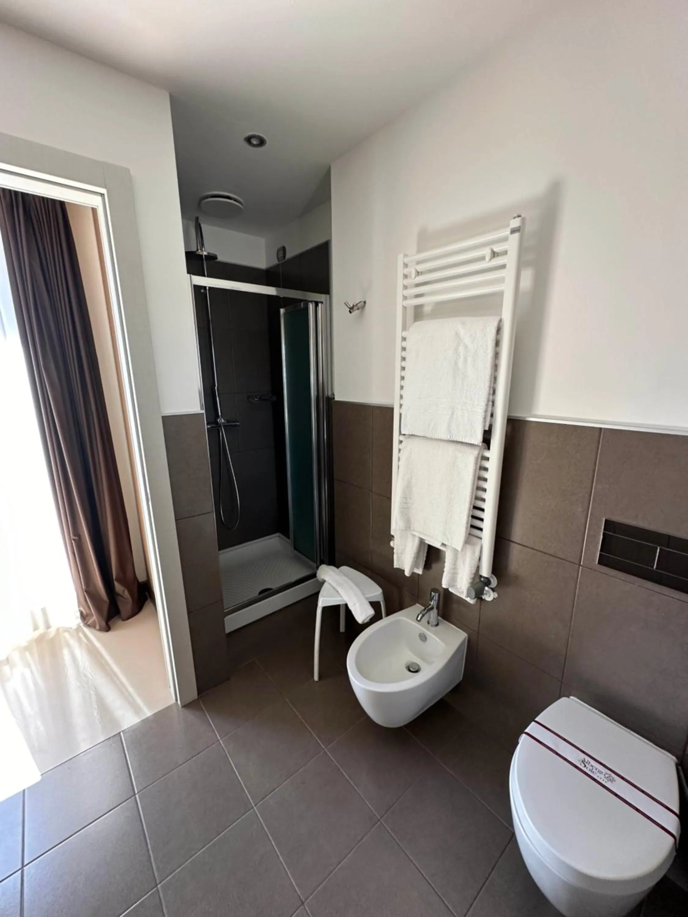 Bathroom in Albergo Del Sole