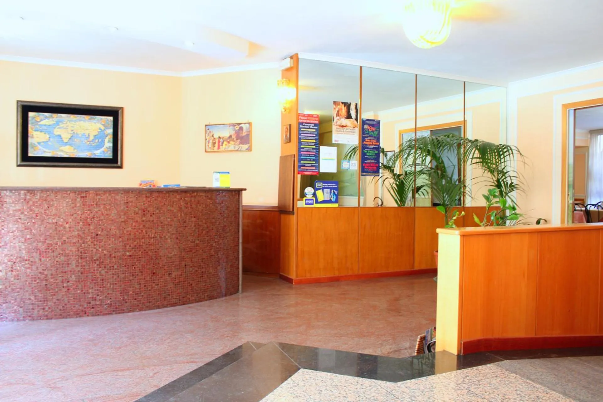 Lobby or reception in Hotel Cristal
