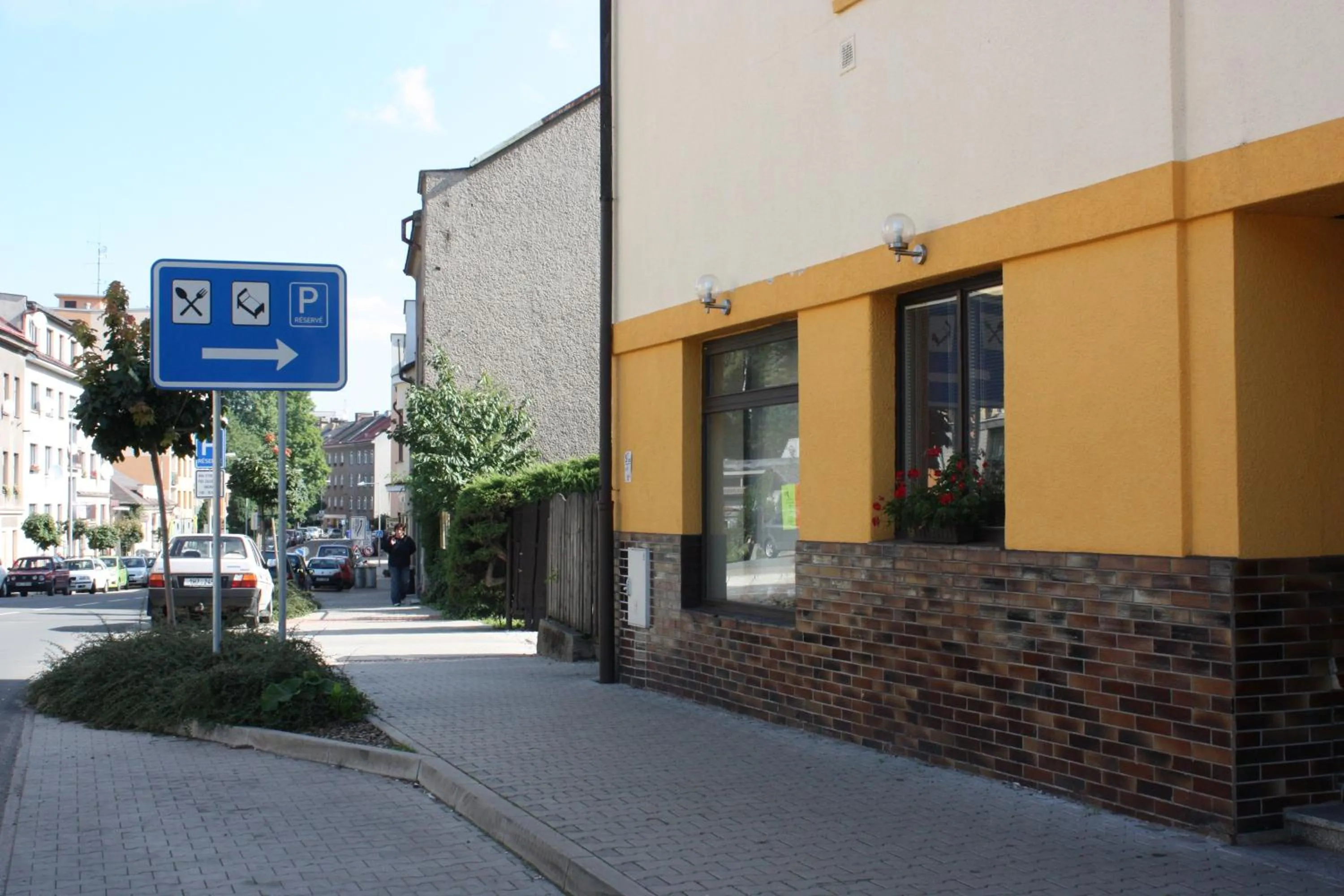 Facade/entrance in Hotel Hynek