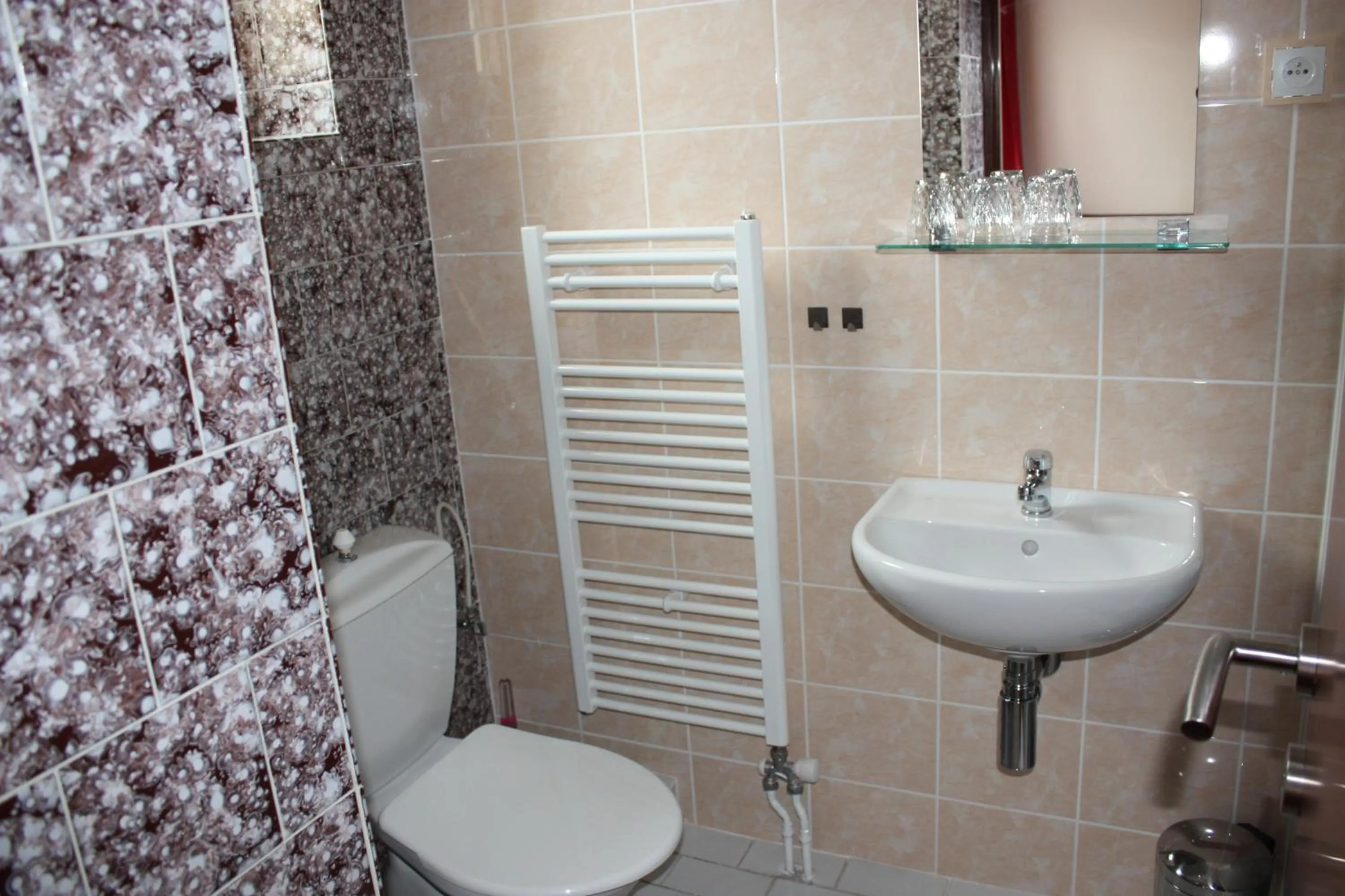 Toilet in Hotel Hynek