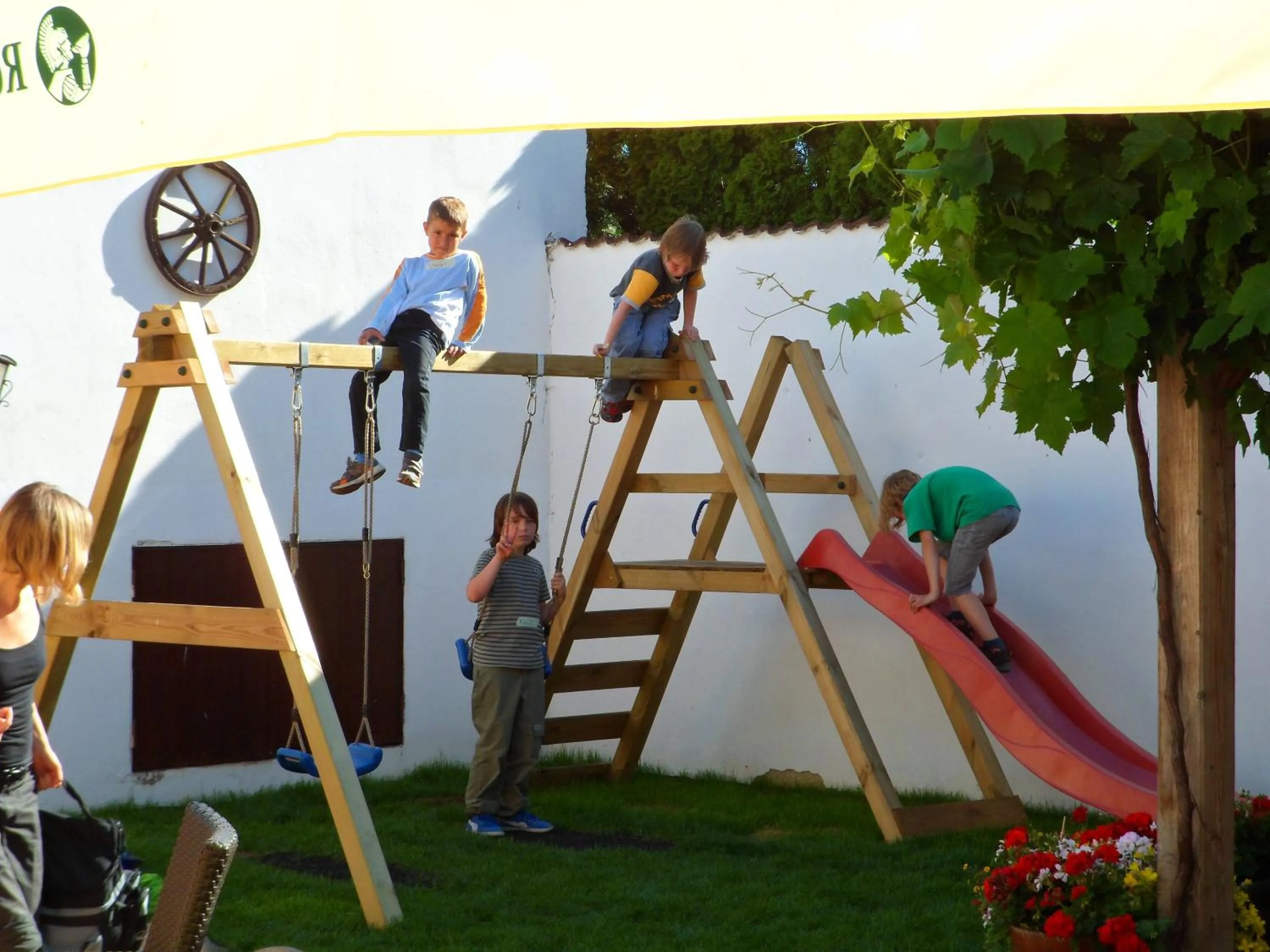 Children play ground in Reiterhof Sonja