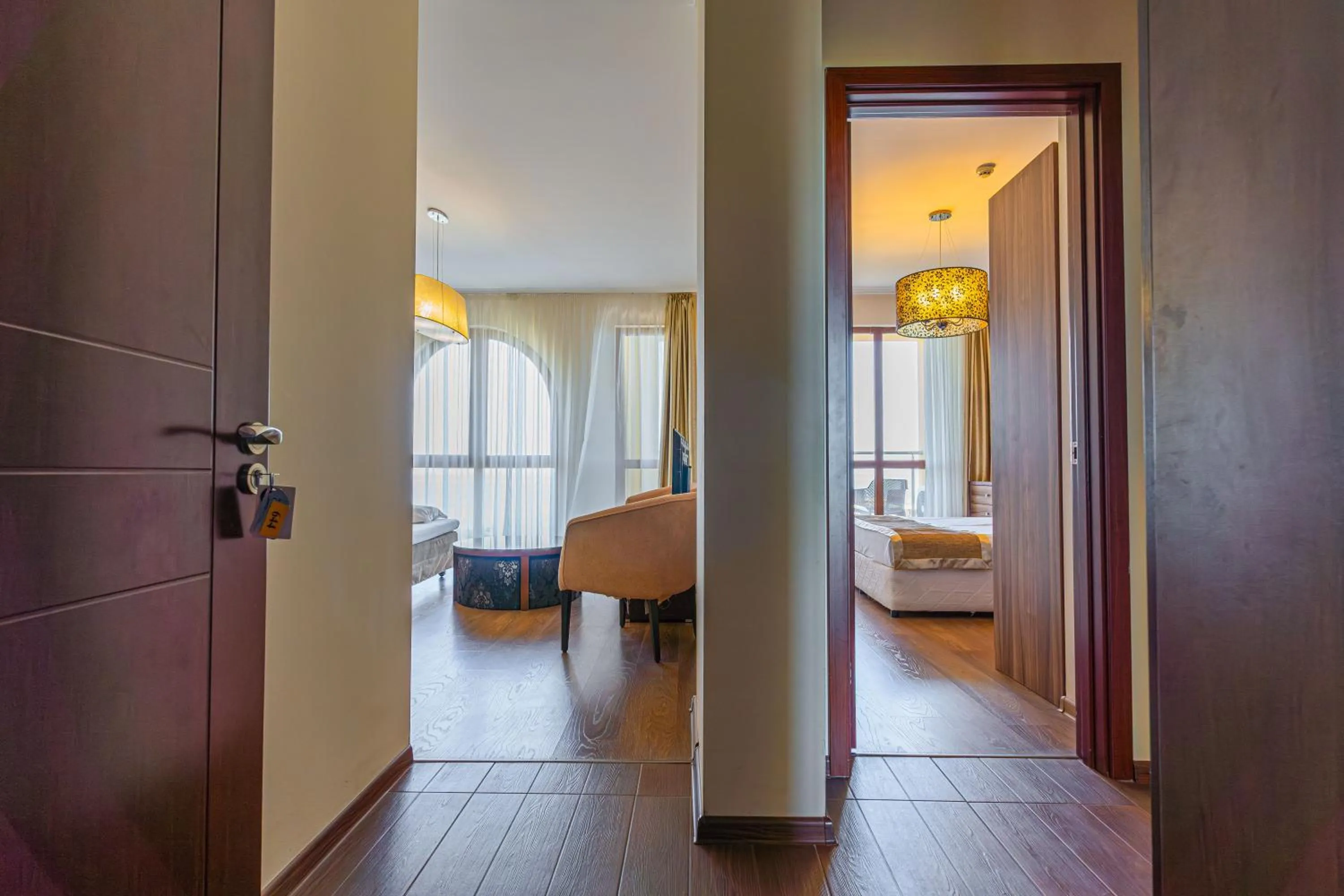 Bed in Apart Hotel Golden Line