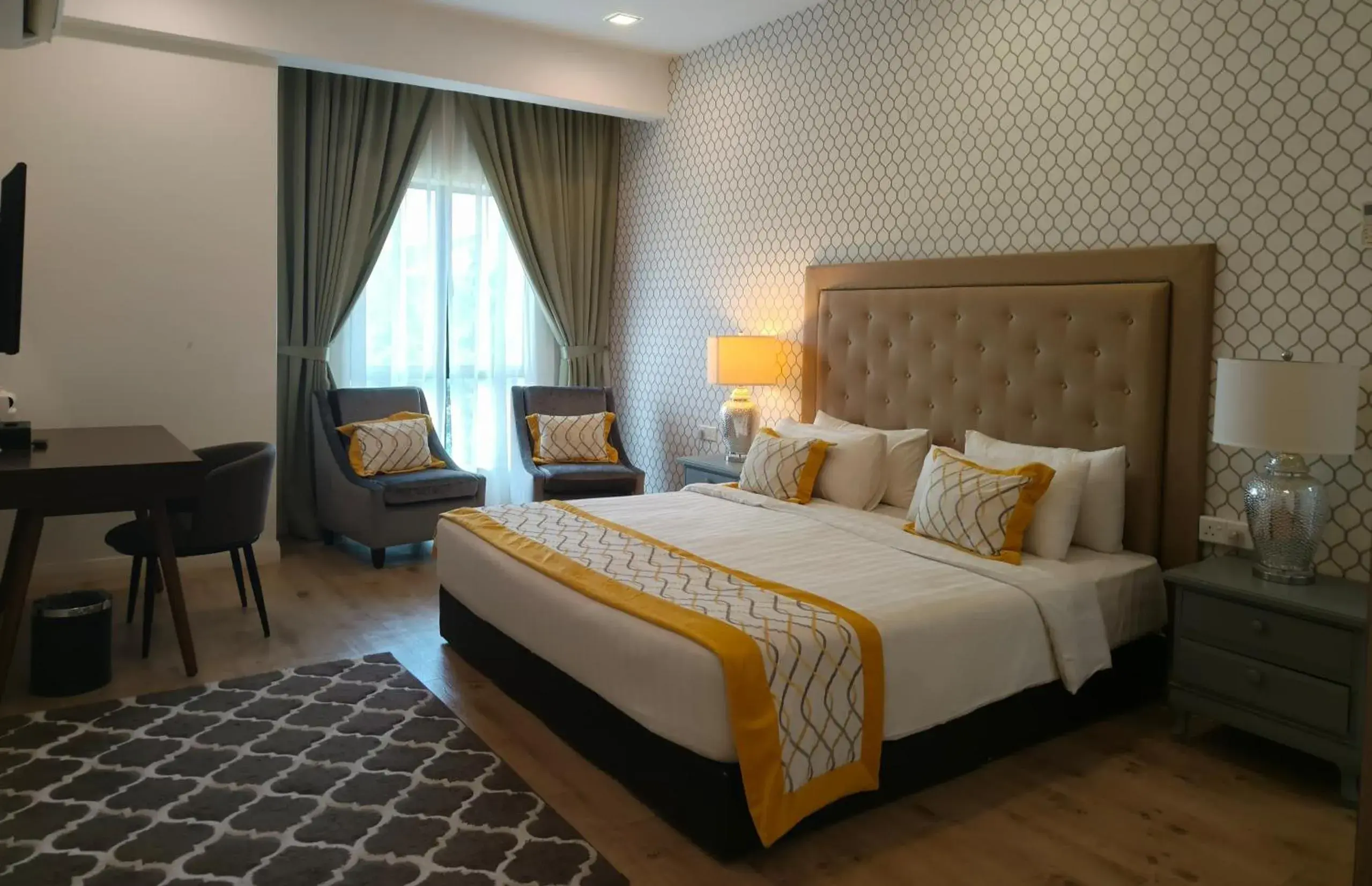 Bedroom, Bed in RPGC Garden Hotel Bedroom, Bed in RPGC Garden Hotel