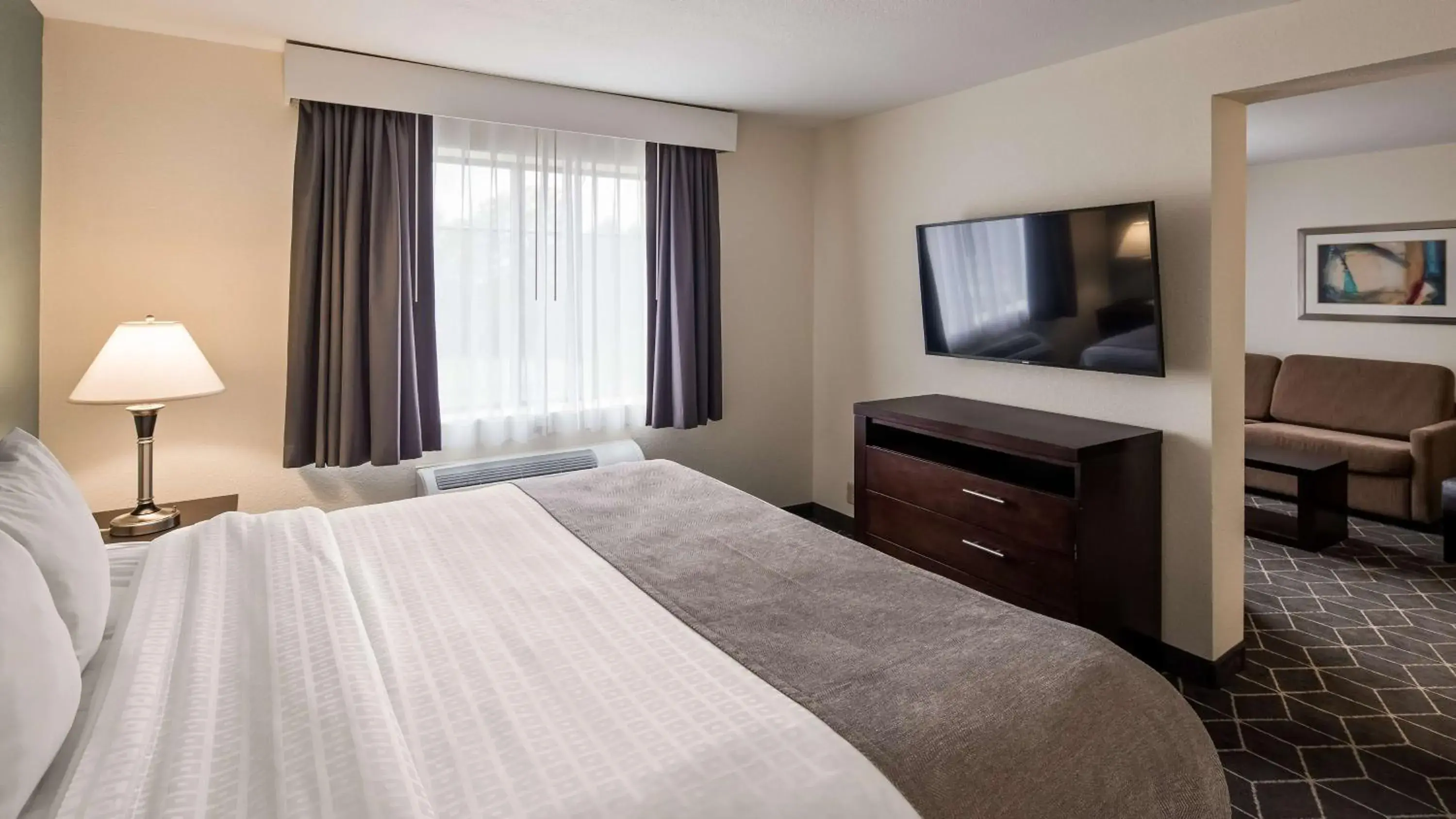 Photo of the whole room, TV/Entertainment Center in Best Western Plus Portage Hotel and Suites Photo of the whole room, TV/Entertainment Center in Best Western Plus Portage Hotel and Suites