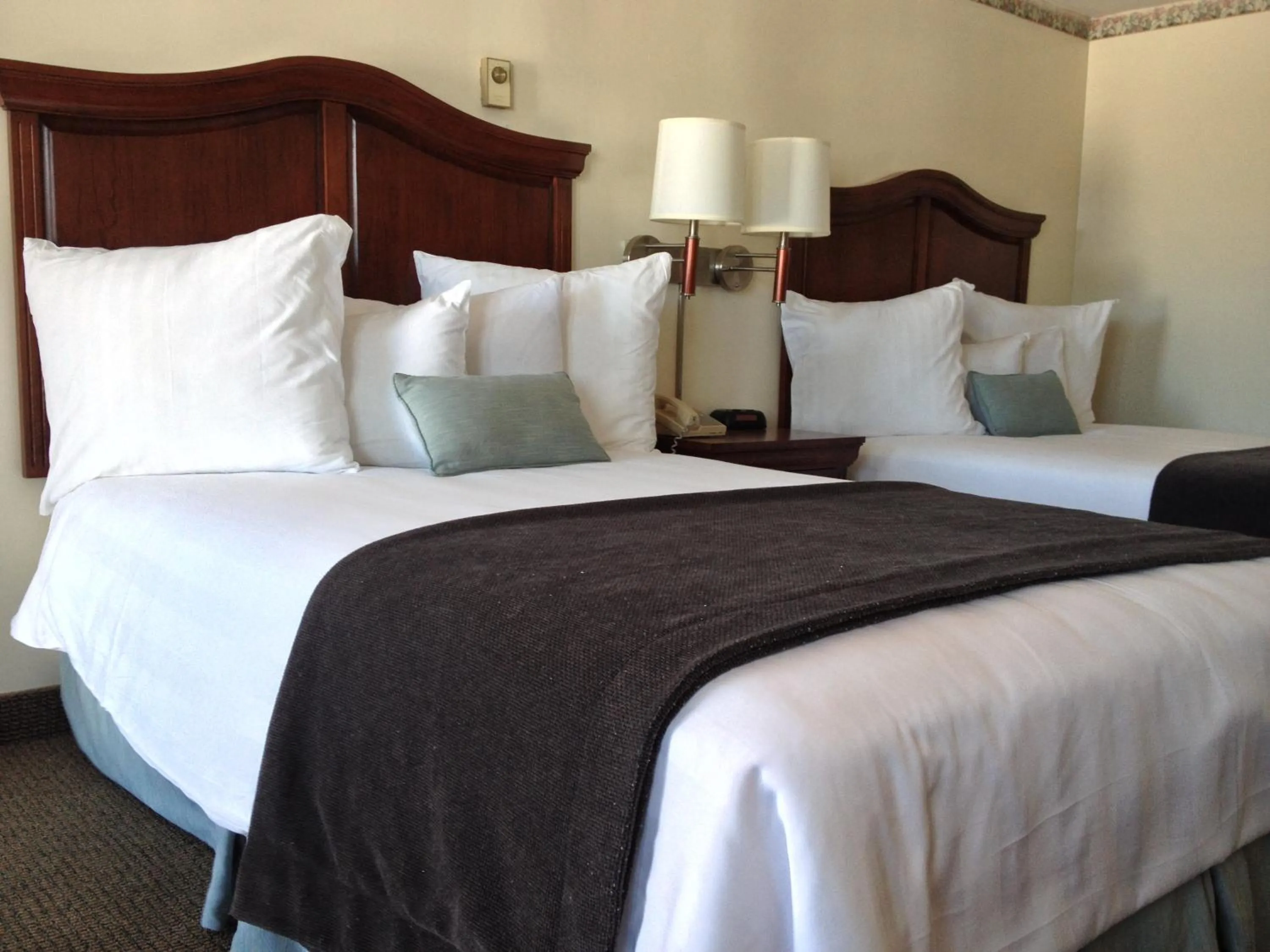 Bed in Holiday Hill Inn & Suites