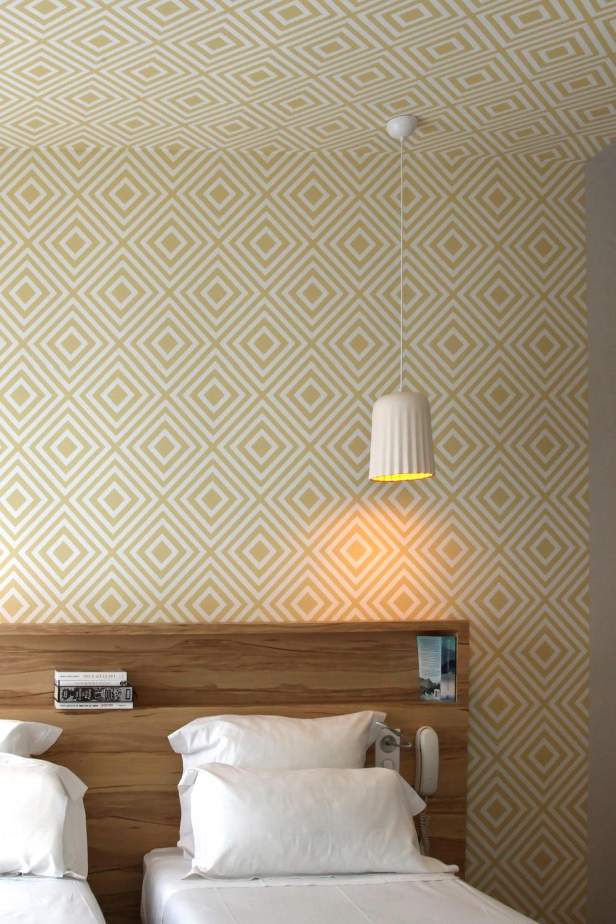 Bed in Hôtel et Apparts Marin