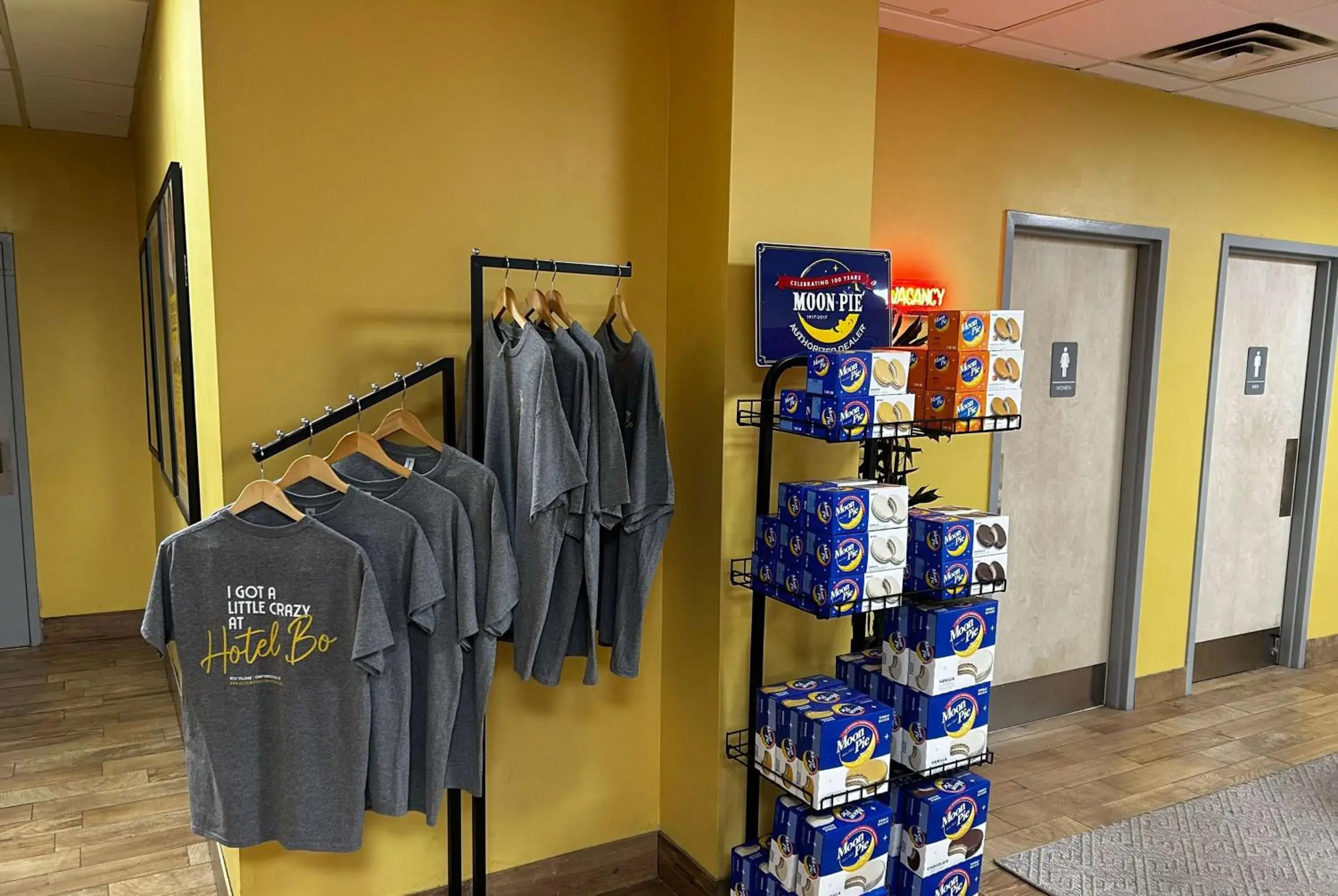 Lobby or reception in Hotel Bo, a Days Inn by Wyndham Chattanooga Downtown Lobby or reception in Hotel Bo, a Days Inn by Wyndham Chattanooga Downtown