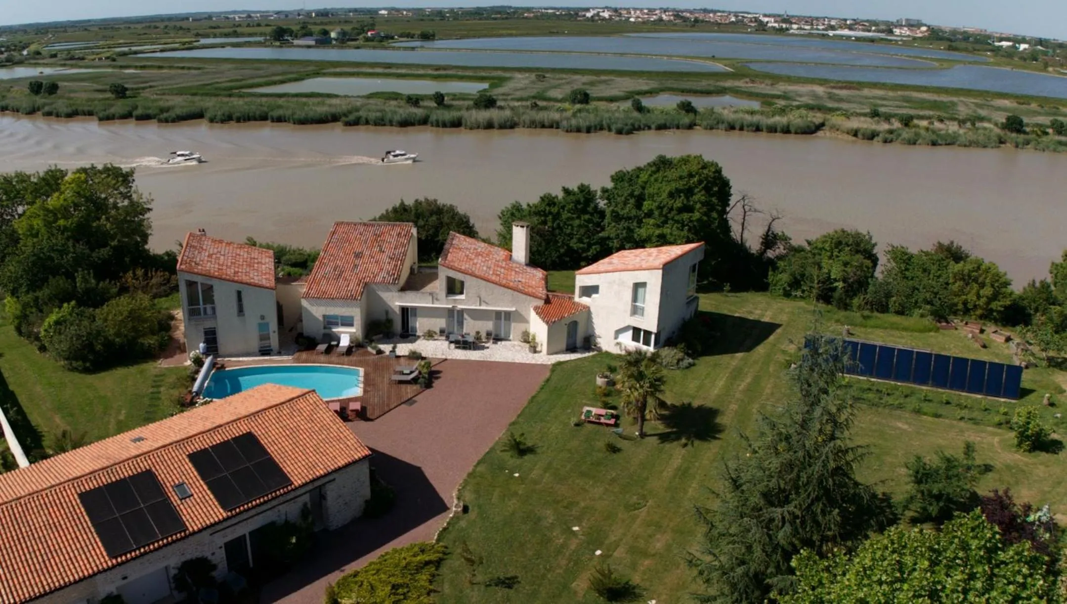 Bird's eye view in La Charentine