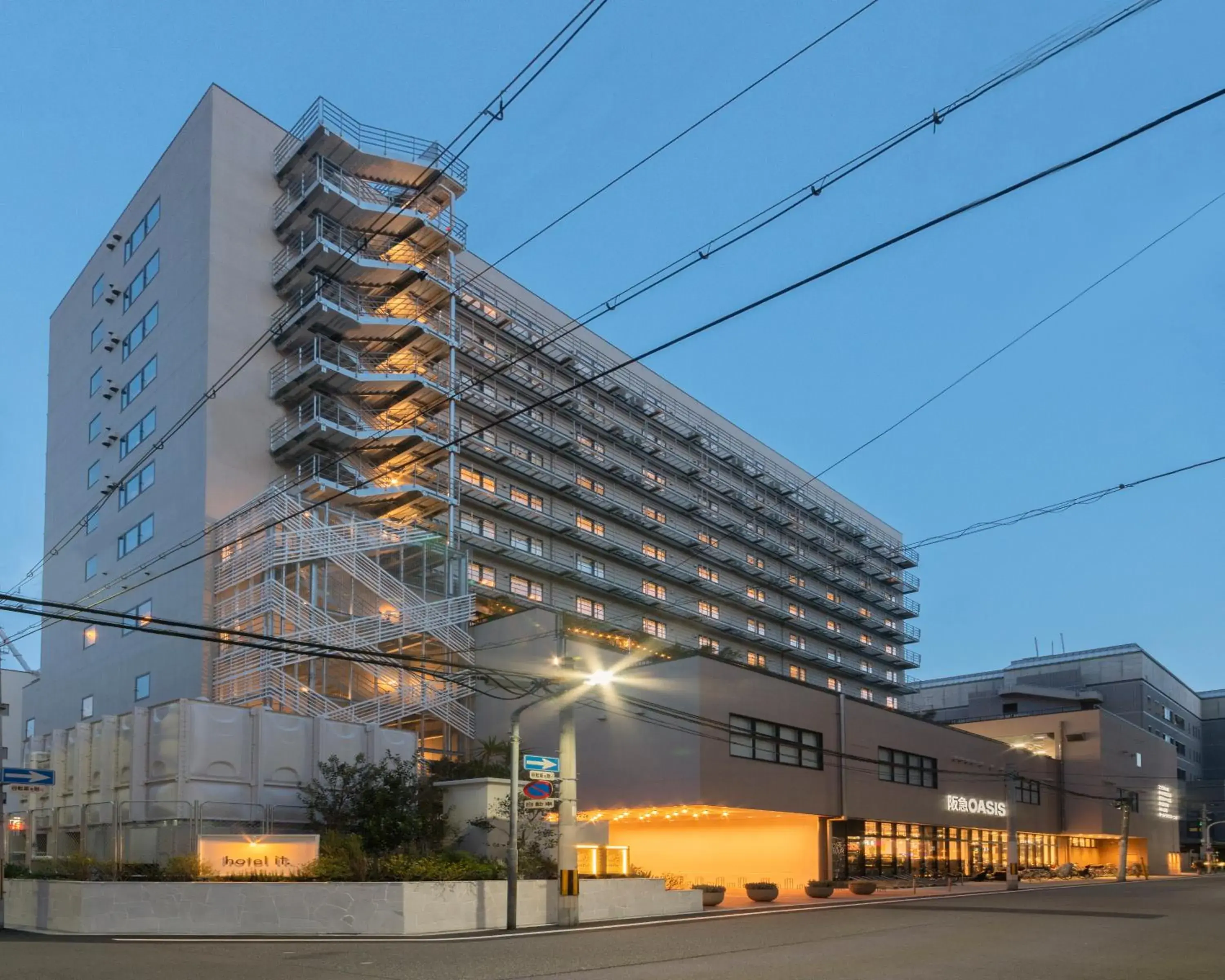 Property building in Hotel It Osaka Shinmachi Property building in Hotel It Osaka Shinmachi