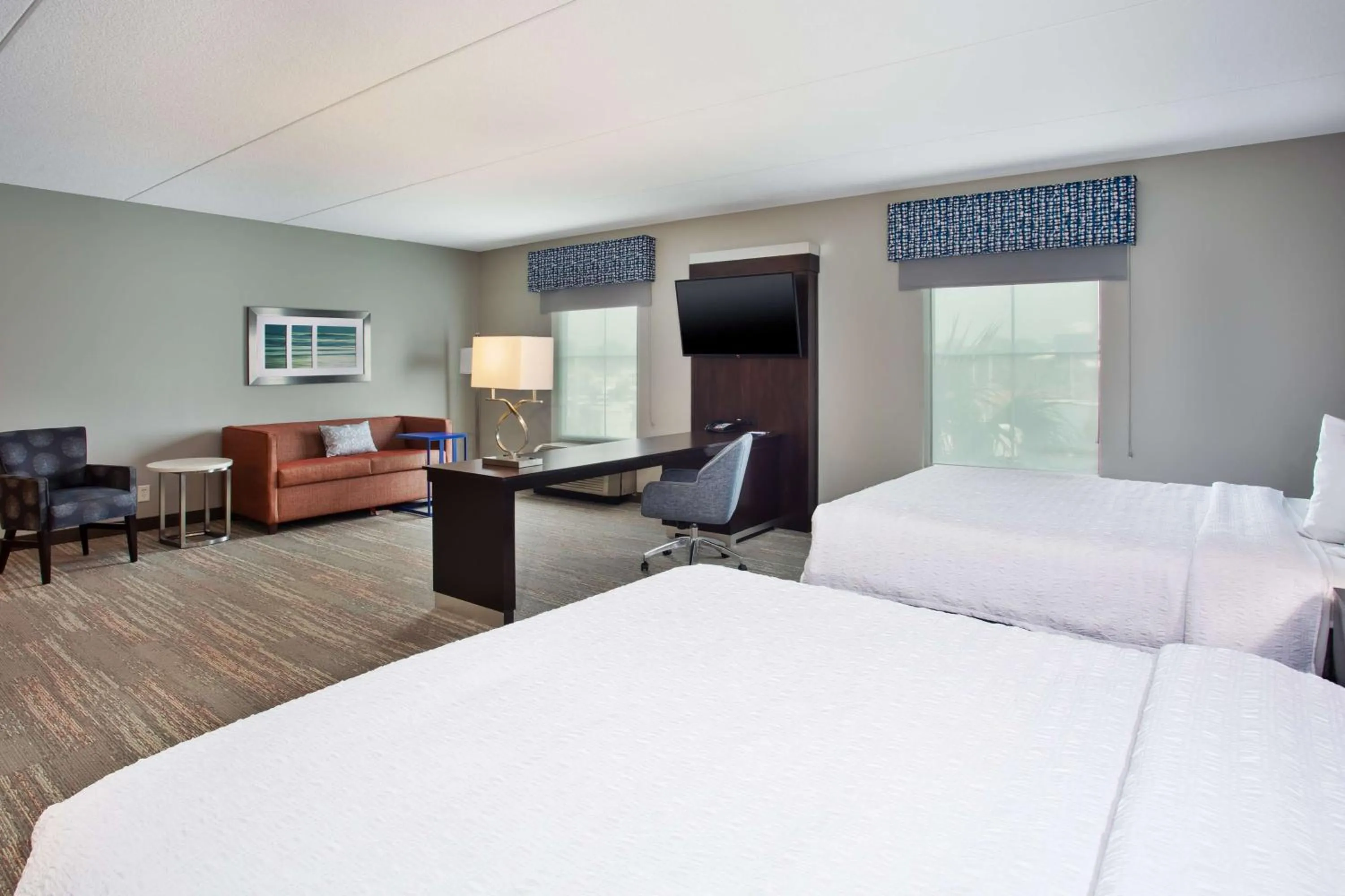 Bedroom, Bed in Hampton Inn & Suites Columbia/Southeast-Fort Jackson