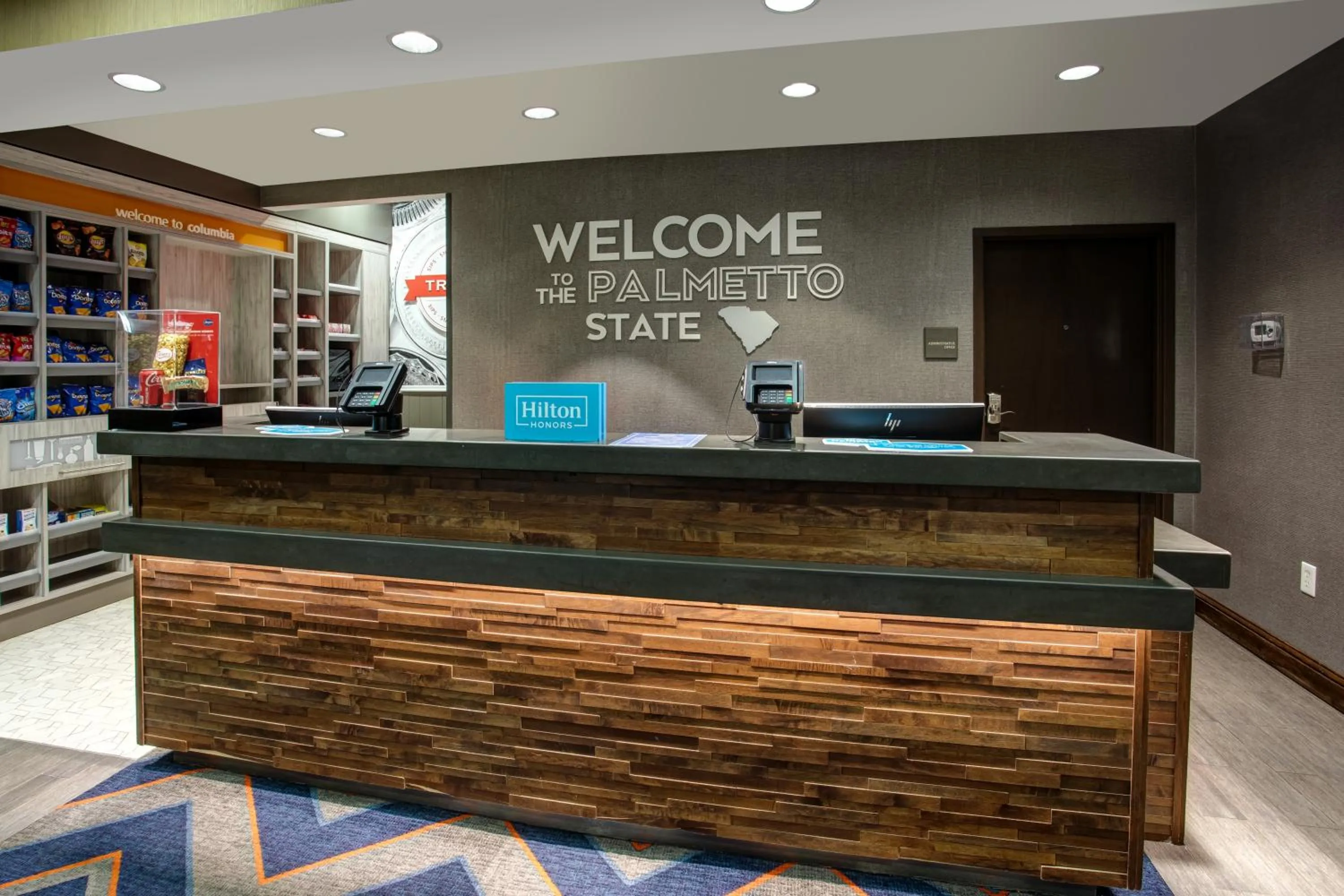 Lobby or reception in Hampton Inn & Suites Columbia/Southeast-Fort Jackson