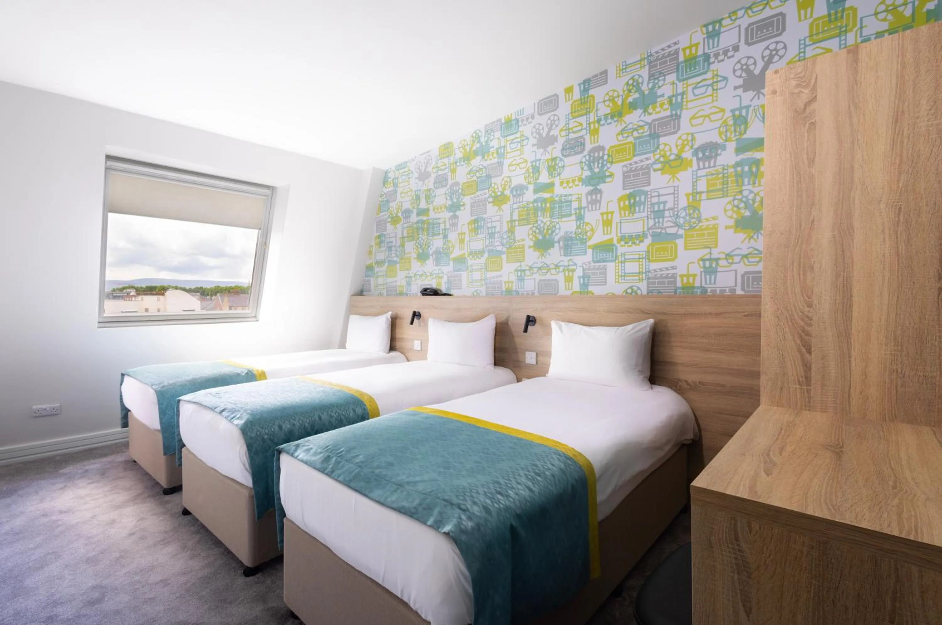 Bed in The Camden Street Hotel