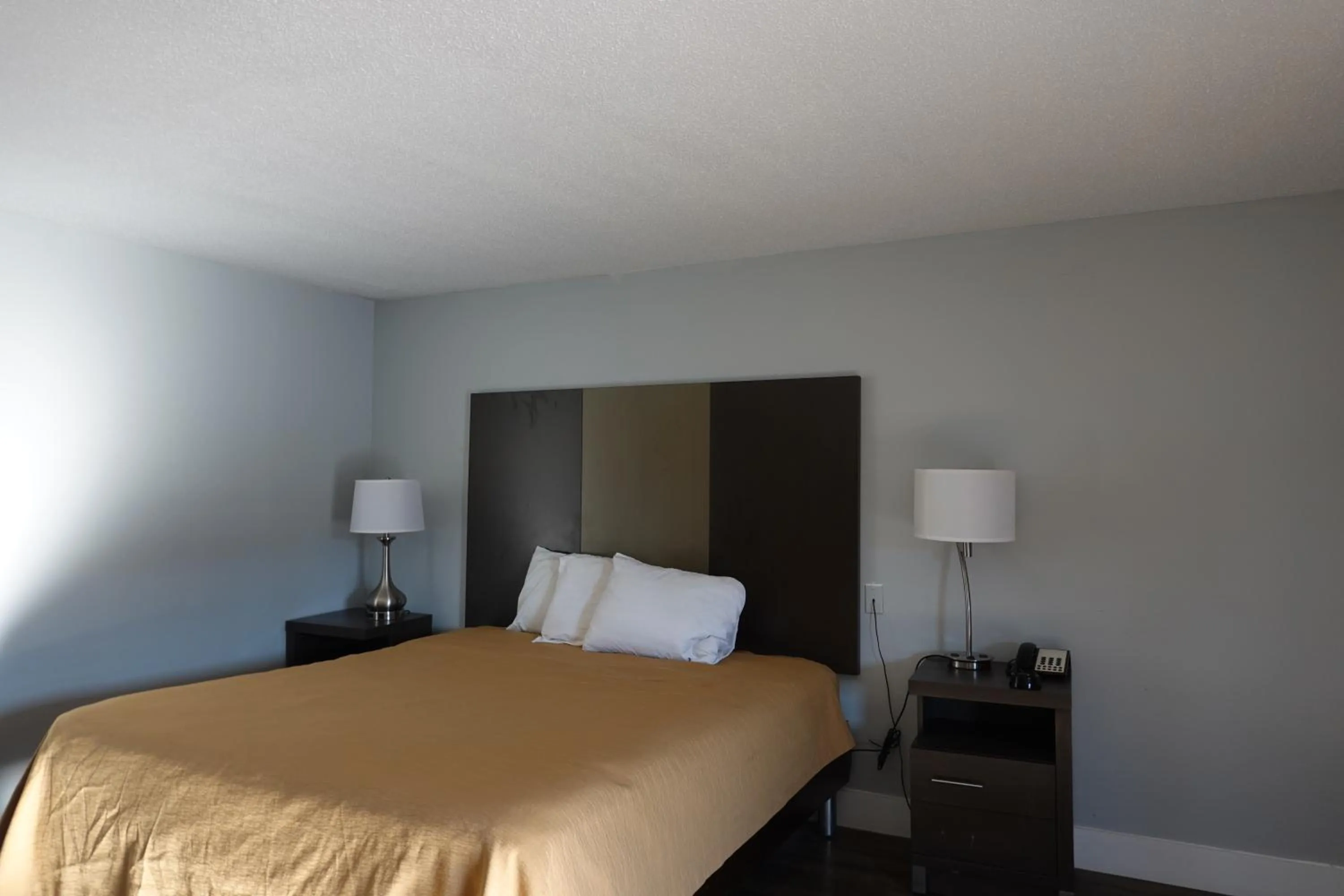 Bed in Cascades Motel - Chattanooga