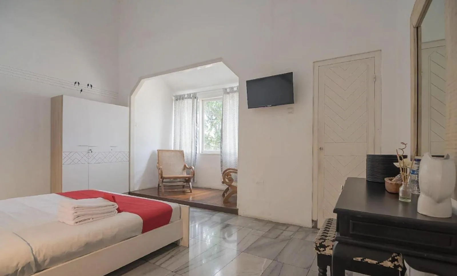 Bedroom, Bed in RedDoorz near UPI Setiabudi 2