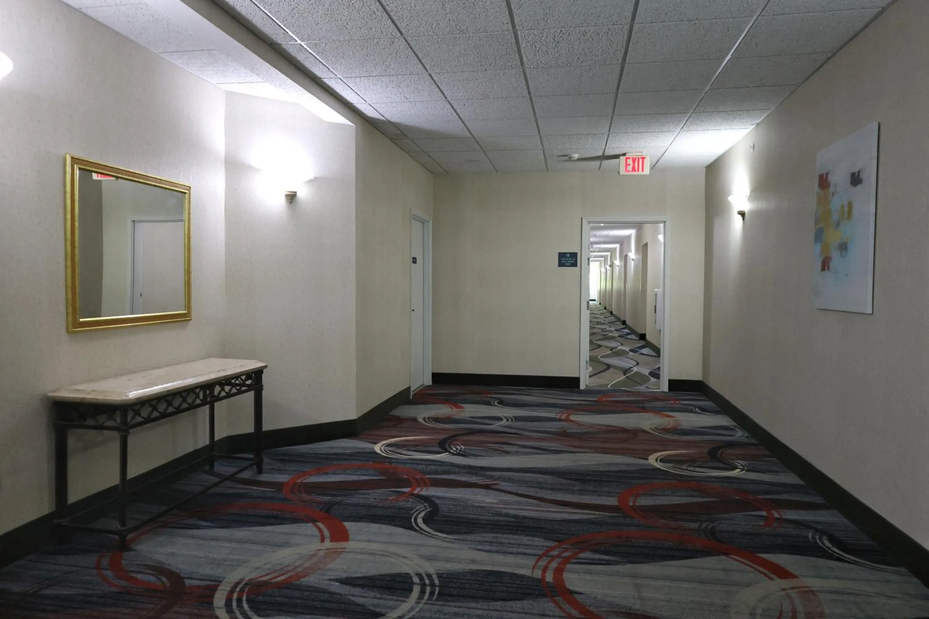 Lobby or reception in MainStay Suites Madison Airport