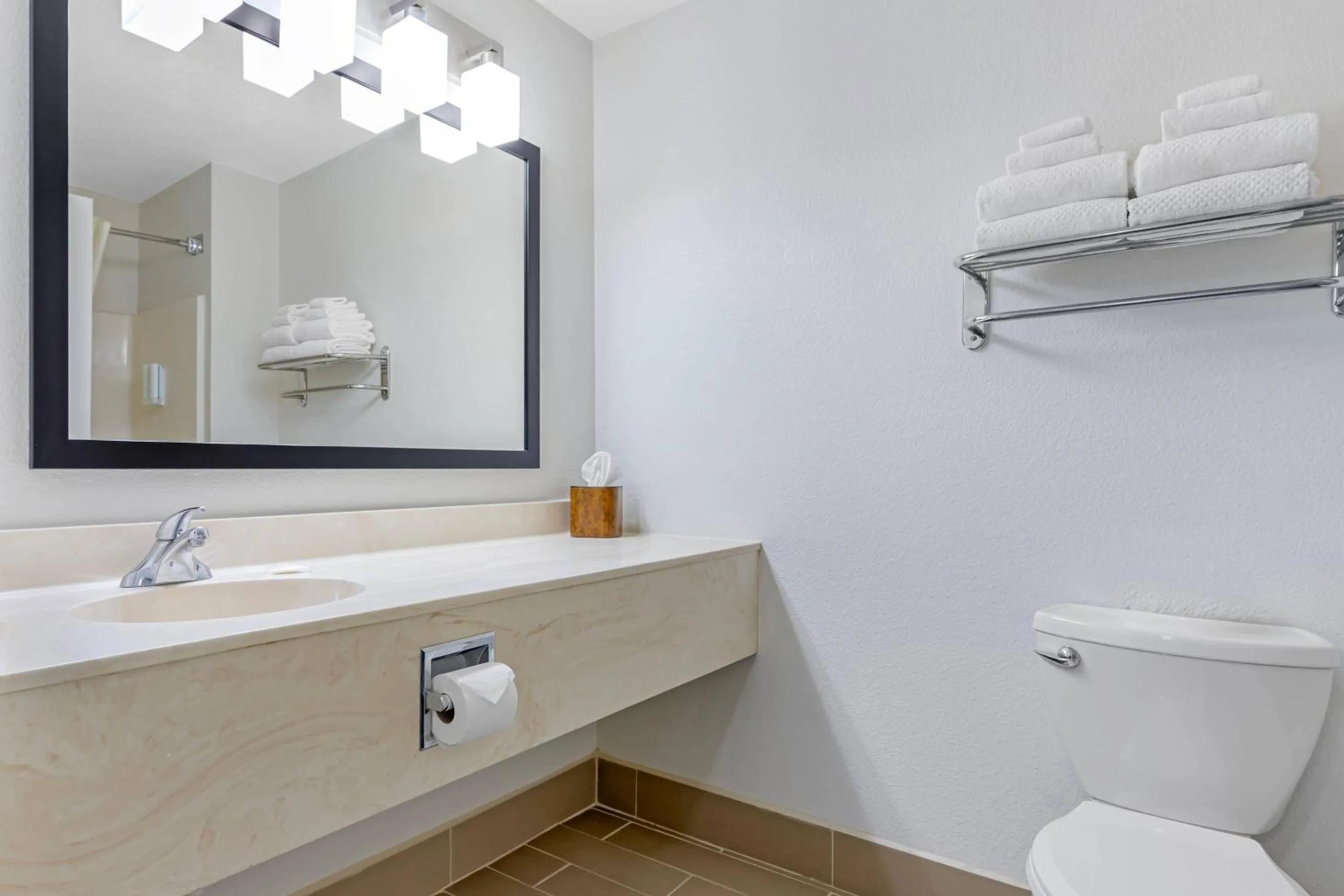 Toilet in MainStay Suites Madison Airport