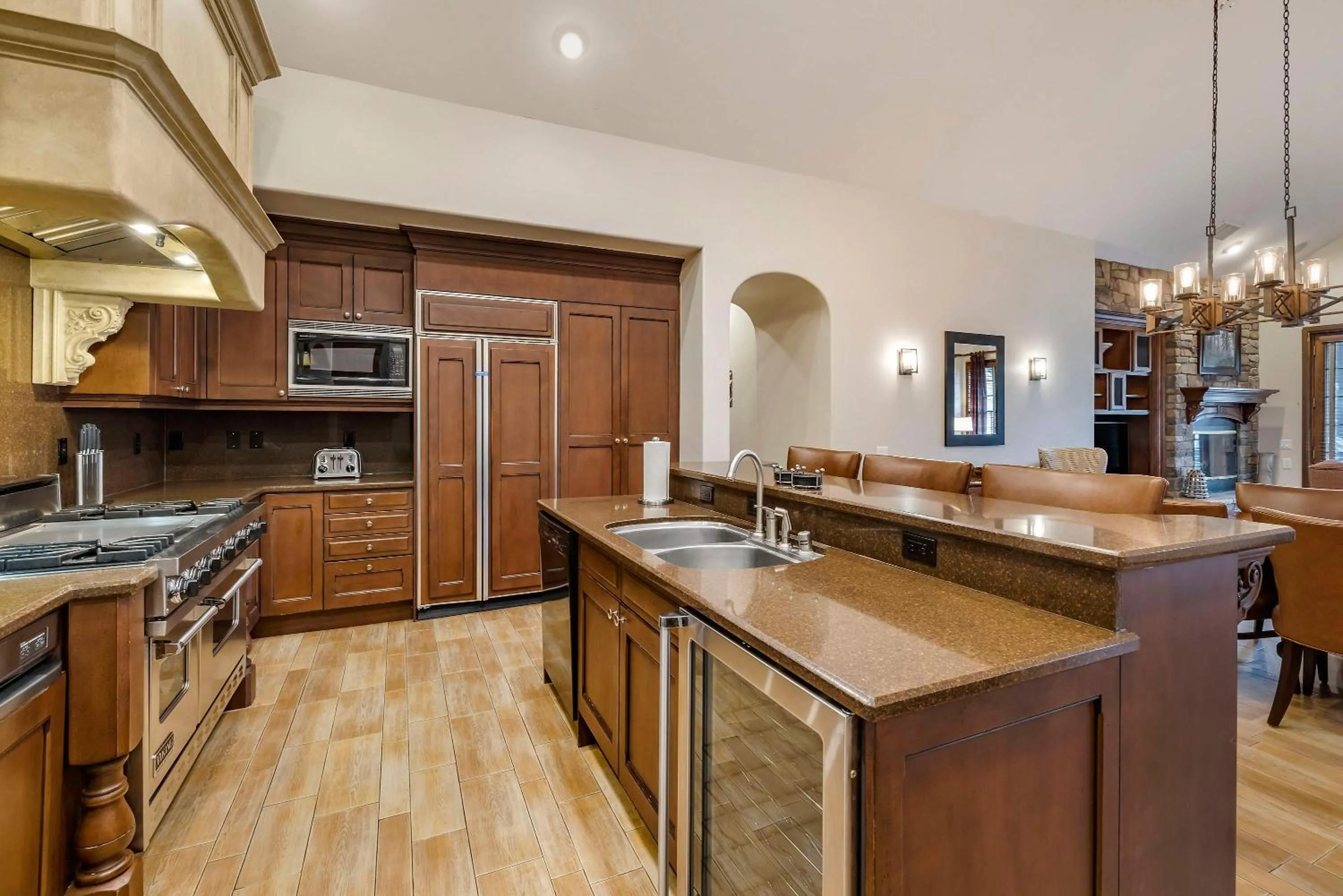 kitchen in Bluegreen Vacations Big Bear Village, an Ascend Collection Resort