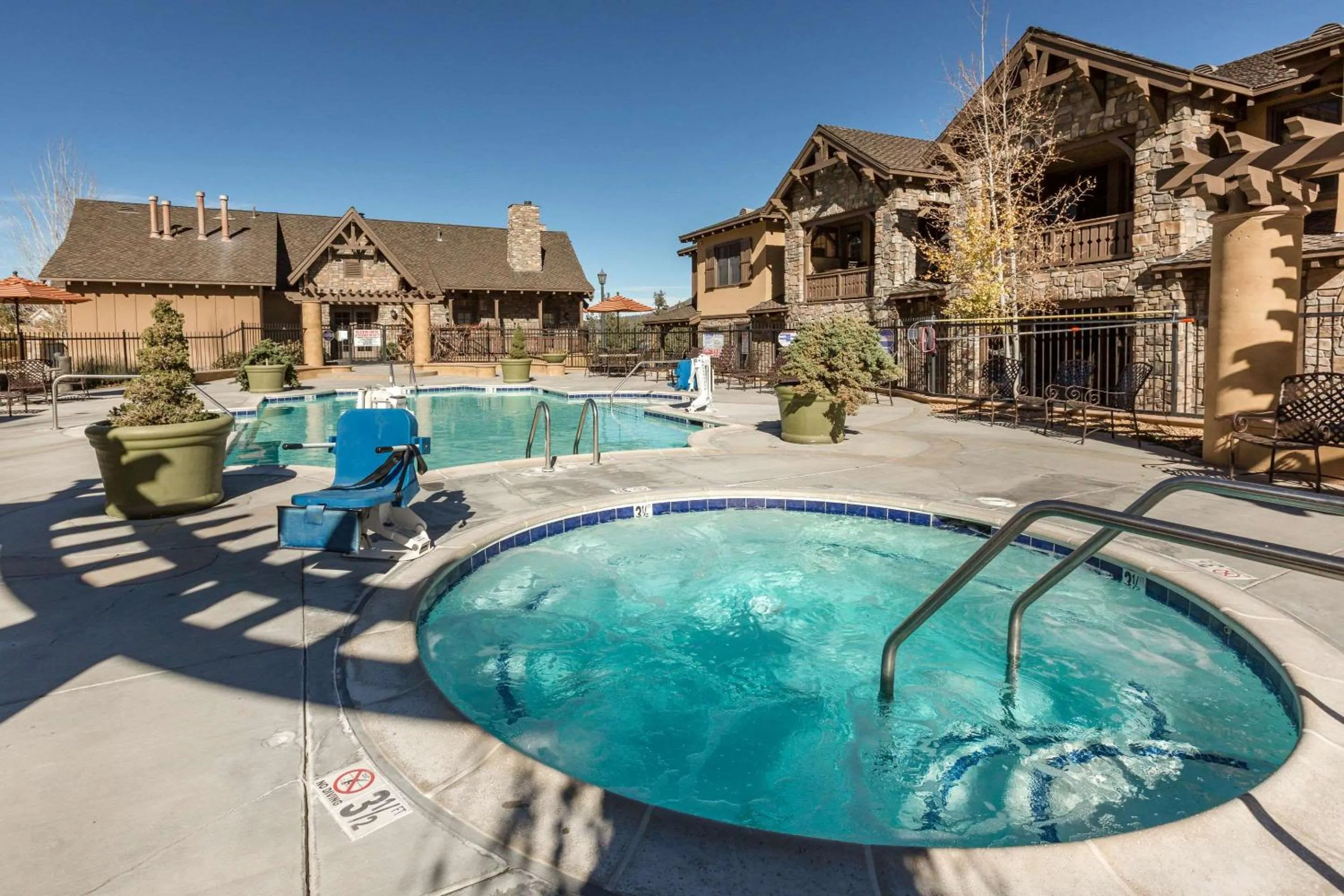 Swimming pool in Bluegreen Vacations Big Bear Village, an Ascend Collection Resort