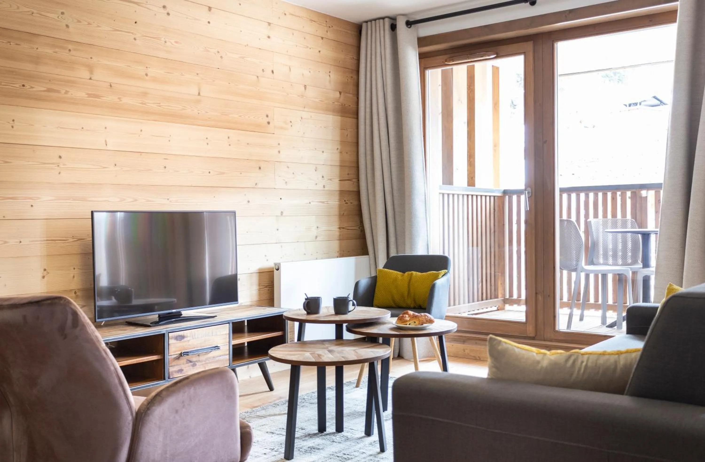 Living room in TERRESENS - Le Diamant des Neiges