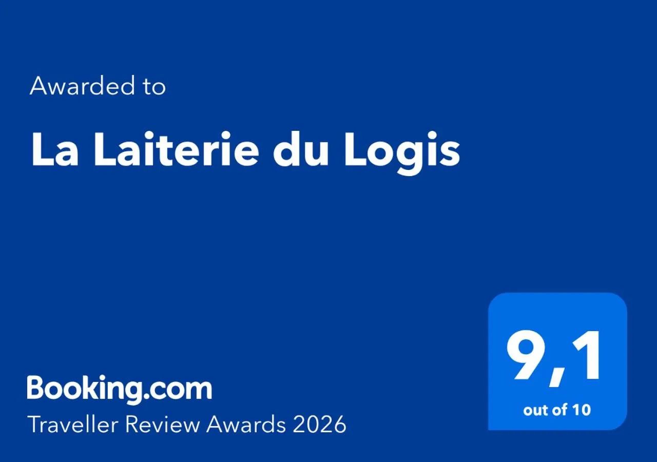 Certificate/Award in La Laiterie du Logis