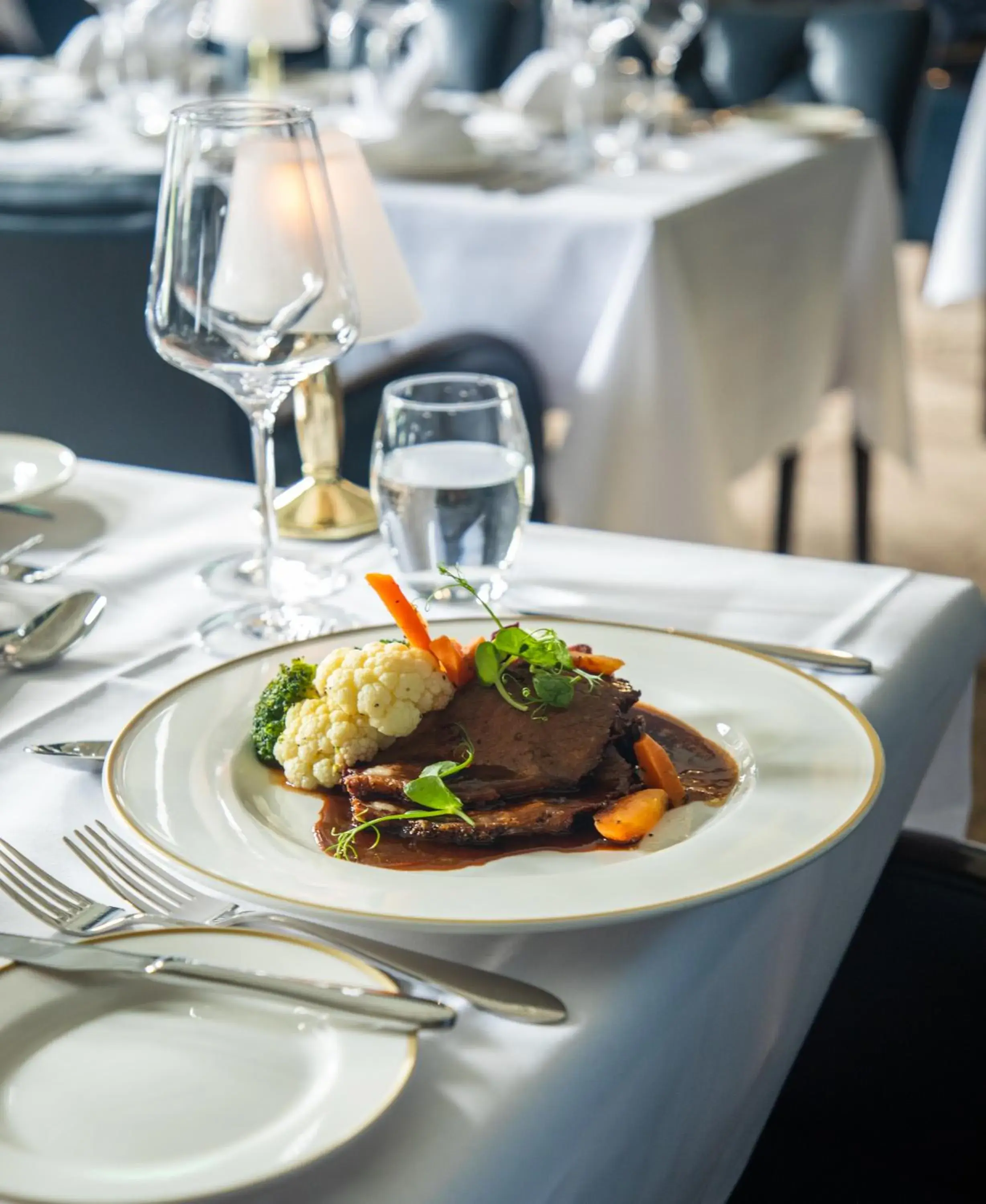 Lunch and Dinner in Finnstown Castle Hotel