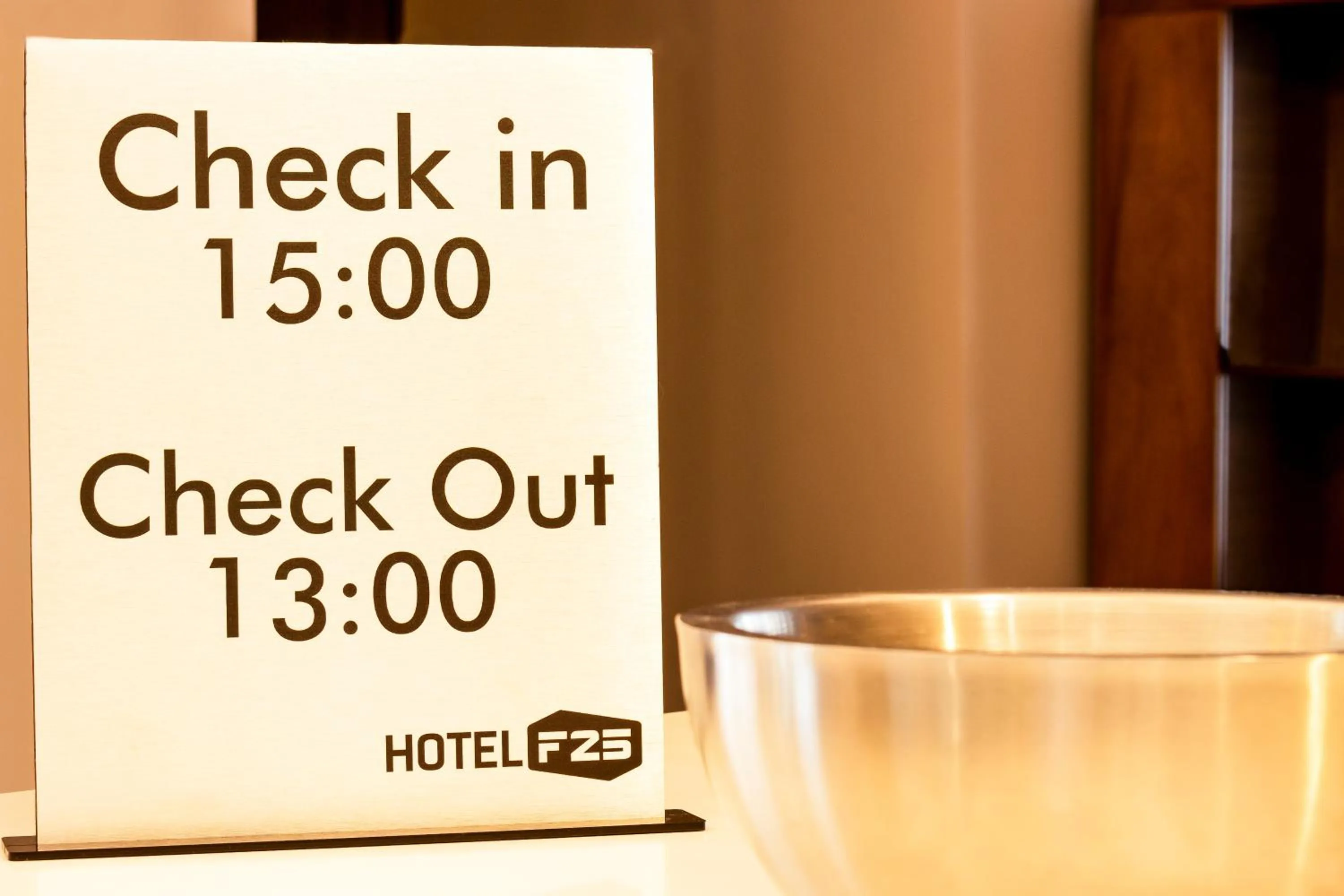 Property logo or sign in Hotel F25