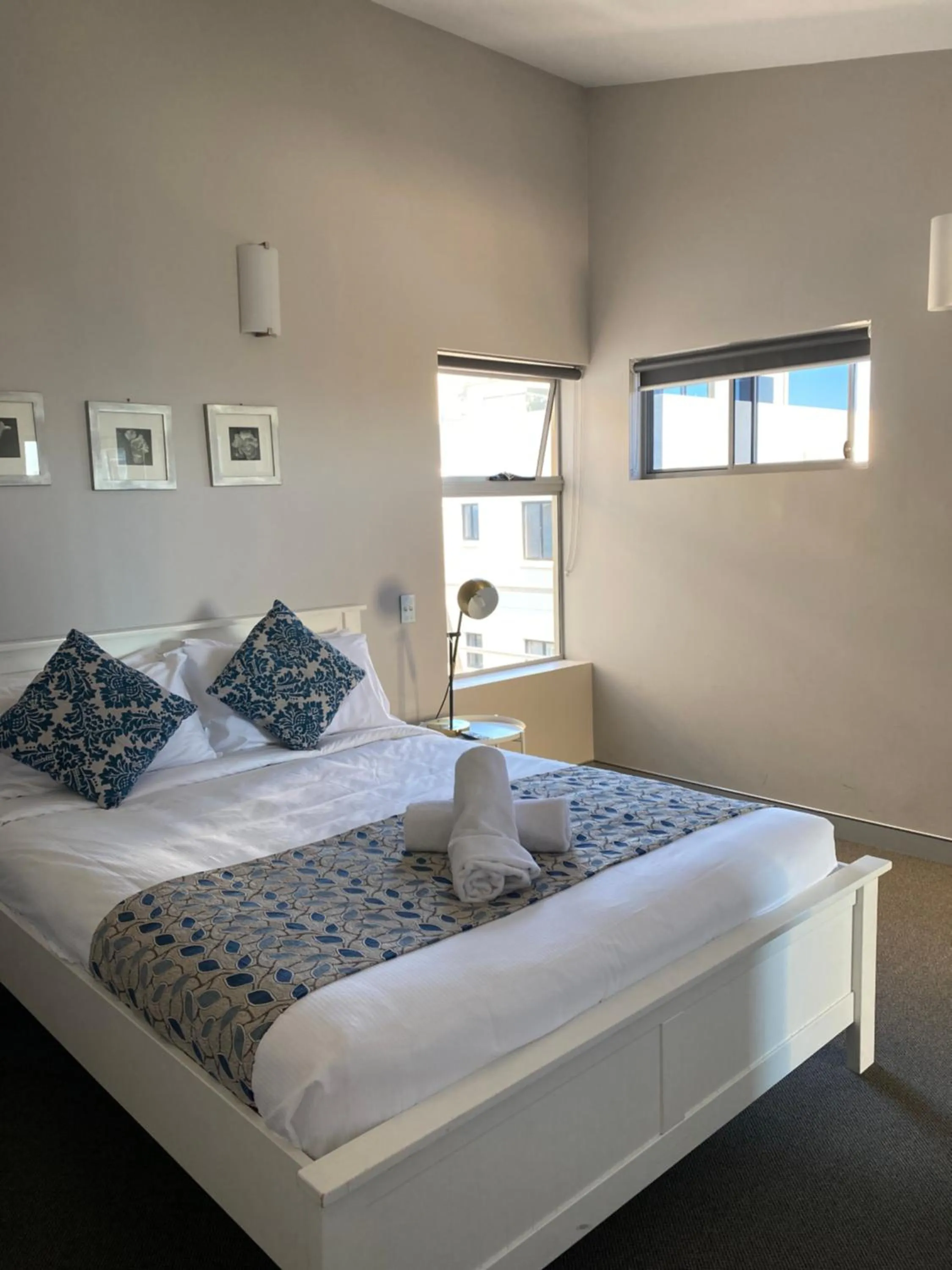 Bed in Redvue Holiday Apartments