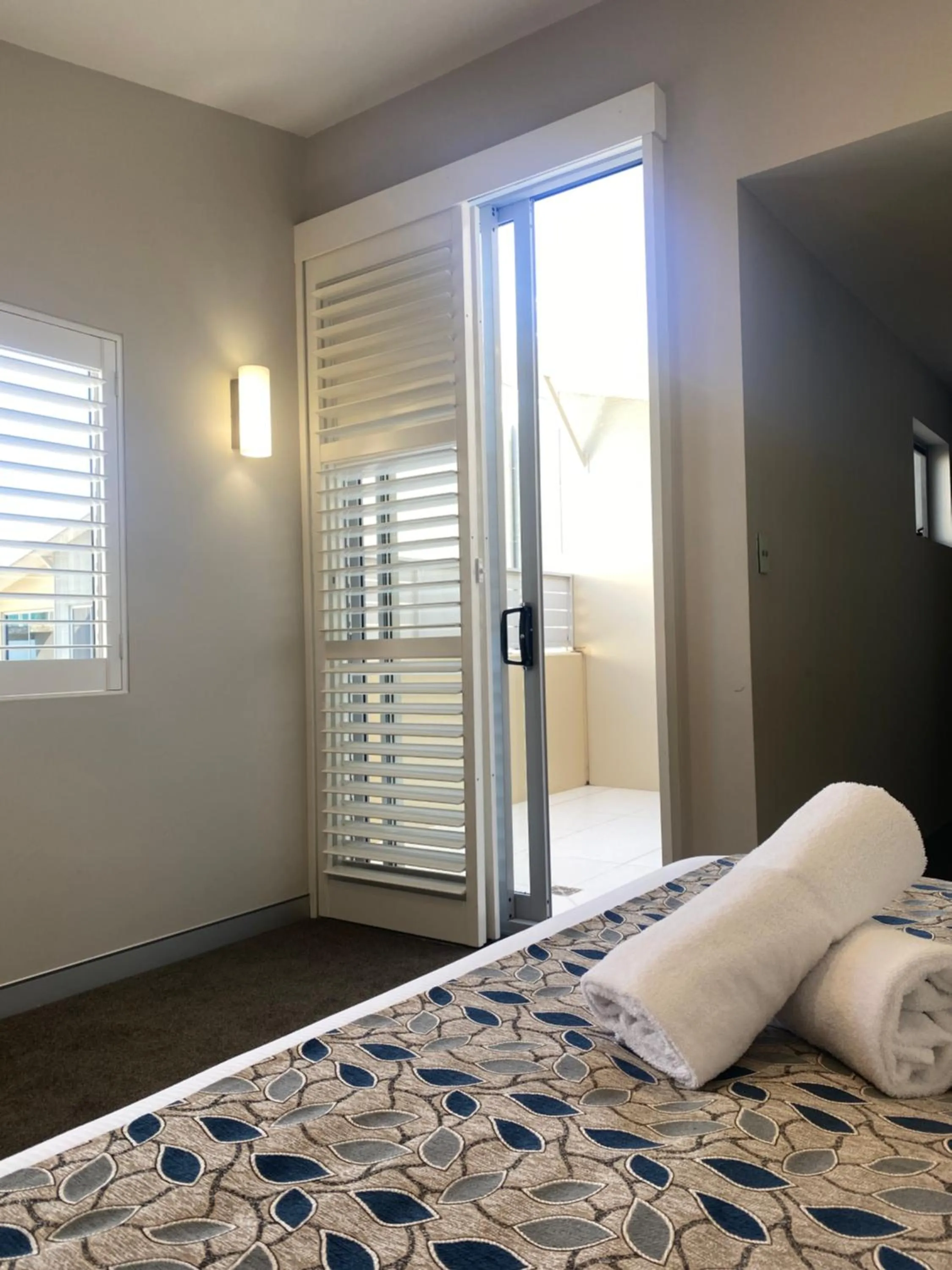 Bed in Redvue Holiday Apartments